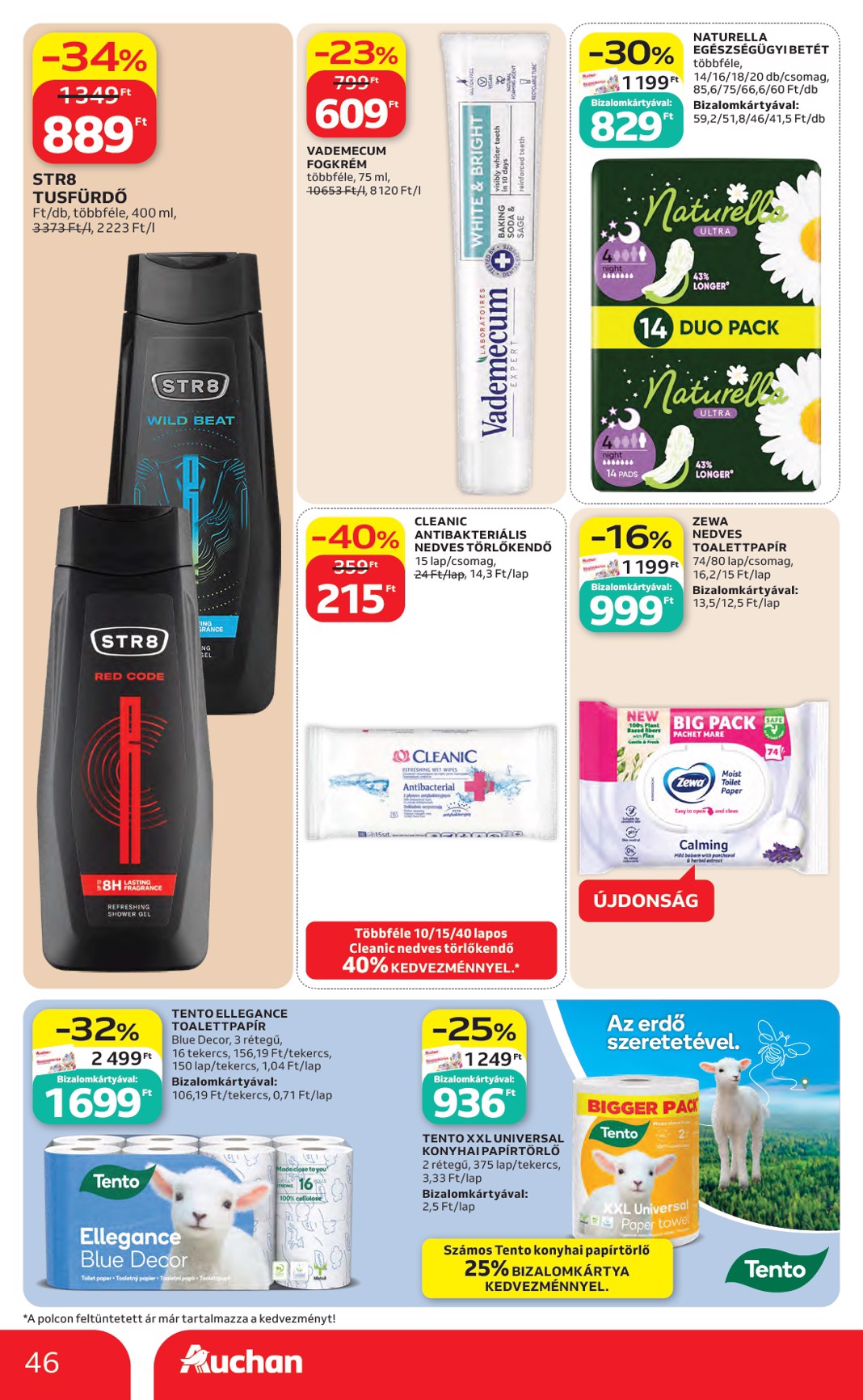 auchan - A jövőbeli Auchan akciós újság csütörtöktől 2026.05.07.-tól szerdától 2026.05.13.-ig érvényes. - page: 46