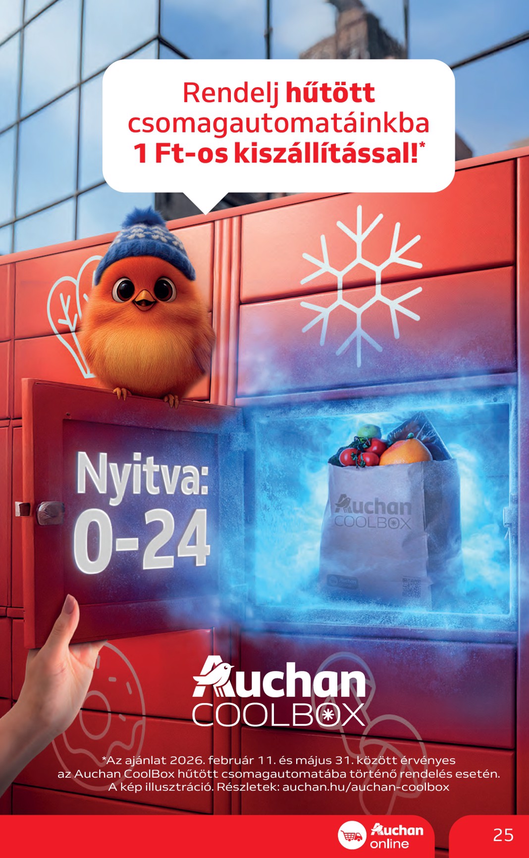 auchan - A jövőbeli Auchan akciós újság csütörtöktől 2026.05.07.-tól szerdától 2026.05.13.-ig érvényes. - page: 25
