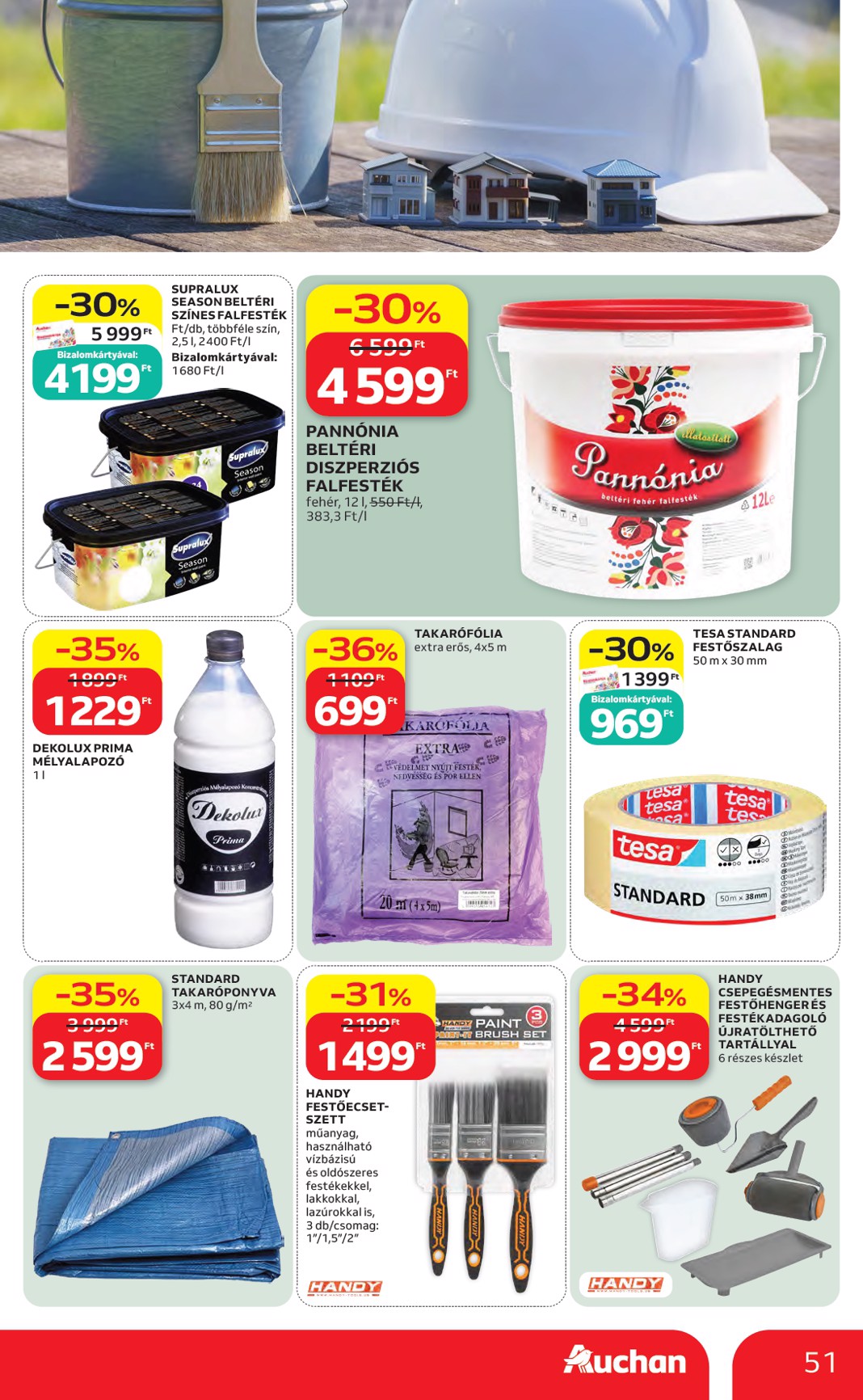 auchan - A jövőbeli Auchan akciós újság csütörtöktől 2026.05.07.-tól szerdától 2026.05.13.-ig érvényes. - page: 51