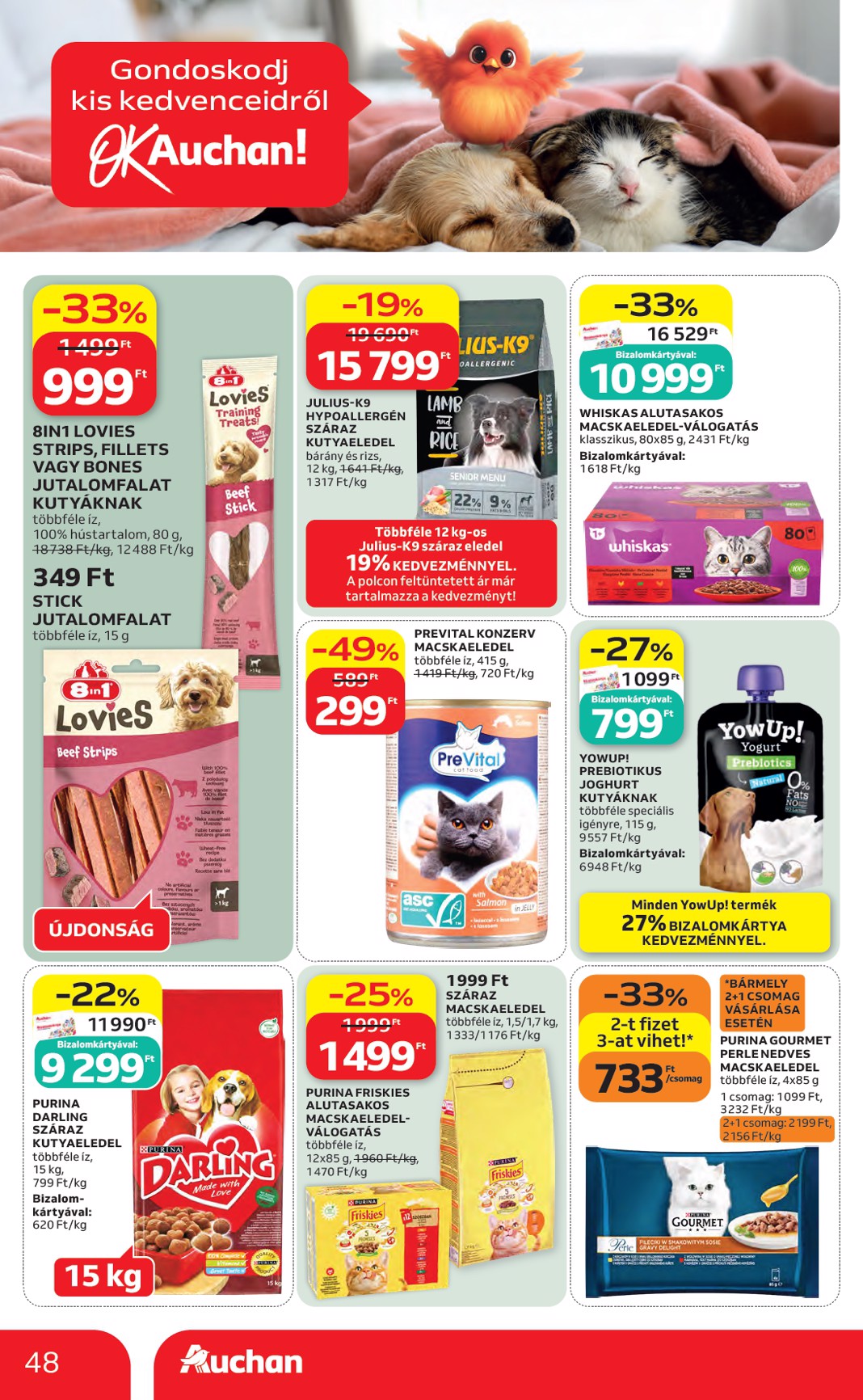 auchan - A jövőbeli Auchan akciós újság csütörtöktől 2026.05.07.-tól szerdától 2026.05.13.-ig érvényes. - page: 48