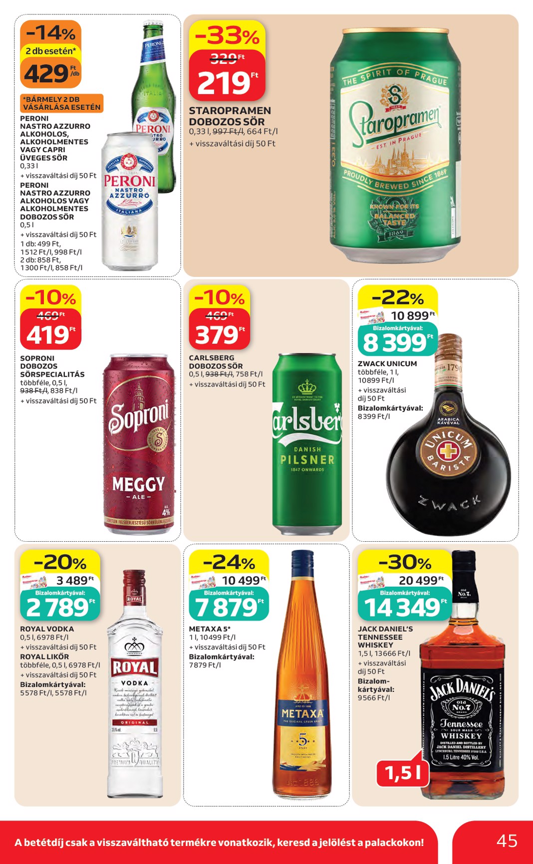auchan - A jövőbeli Auchan akciós újság csütörtöktől 2026.05.07.-tól szerdától 2026.05.13.-ig érvényes. - page: 45