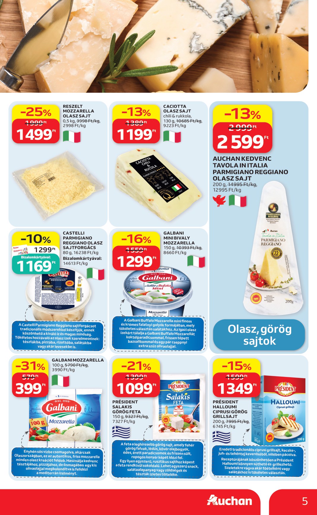 auchan - A jövőbeli Auchan - Nemzetközi konyha ajánlataink akciós újság csütörtöktől 2026.05.07.-tól szerdától 2026.05.20.-ig érvényes. - page: 5
