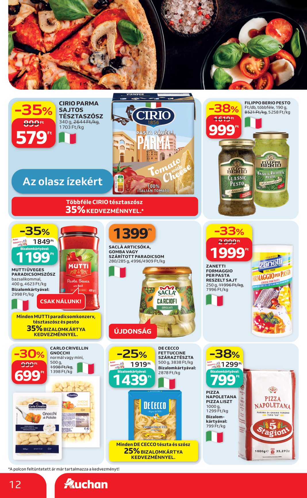 auchan - A jövőbeli Auchan - Nemzetközi konyha ajánlataink akciós újság csütörtöktől 2026.05.07.-tól szerdától 2026.05.20.-ig érvényes. - page: 12