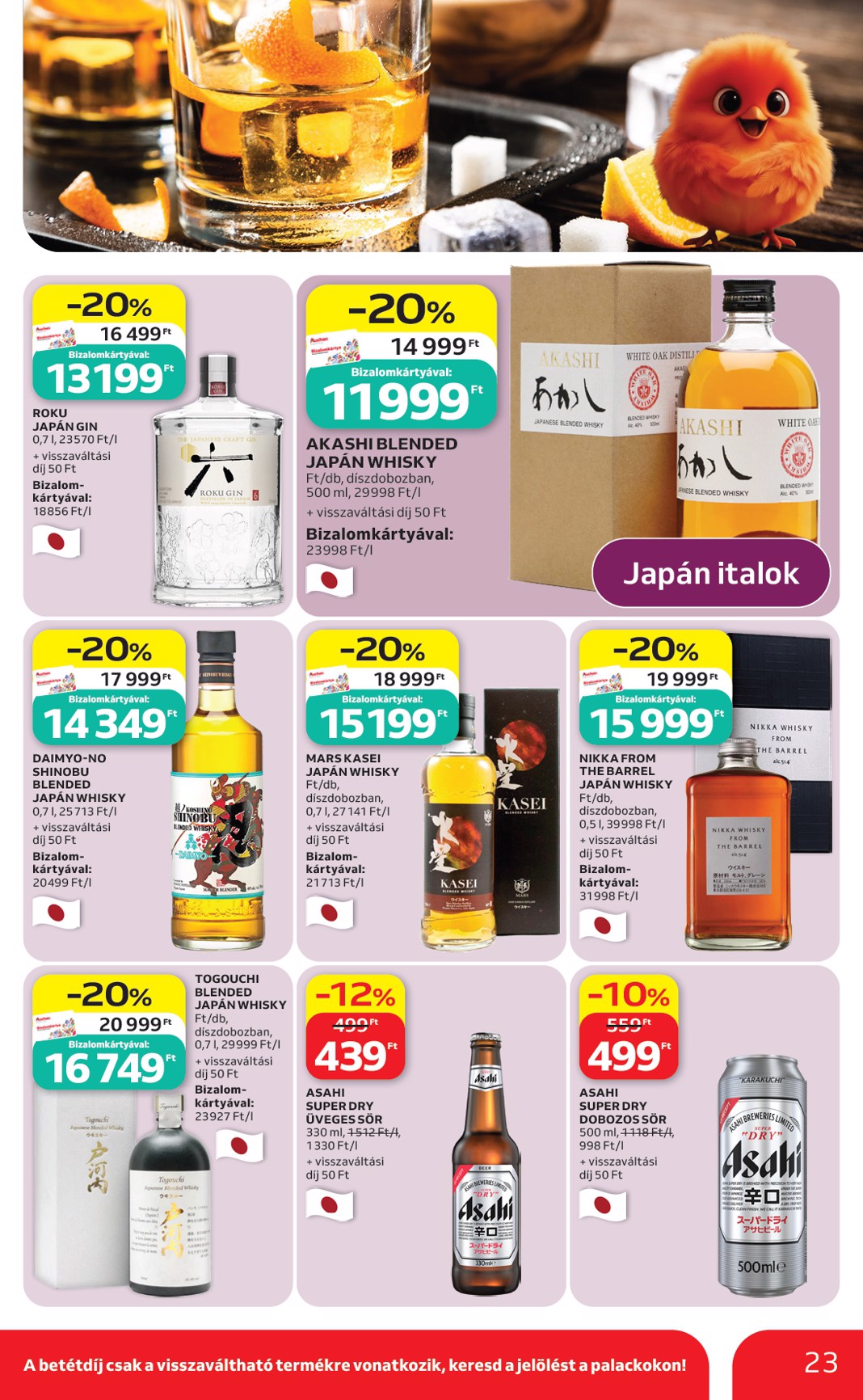 auchan - A jövőbeli Auchan - Nemzetközi konyha ajánlataink akciós újság csütörtöktől 2026.05.07.-tól szerdától 2026.05.20.-ig érvényes. - page: 23