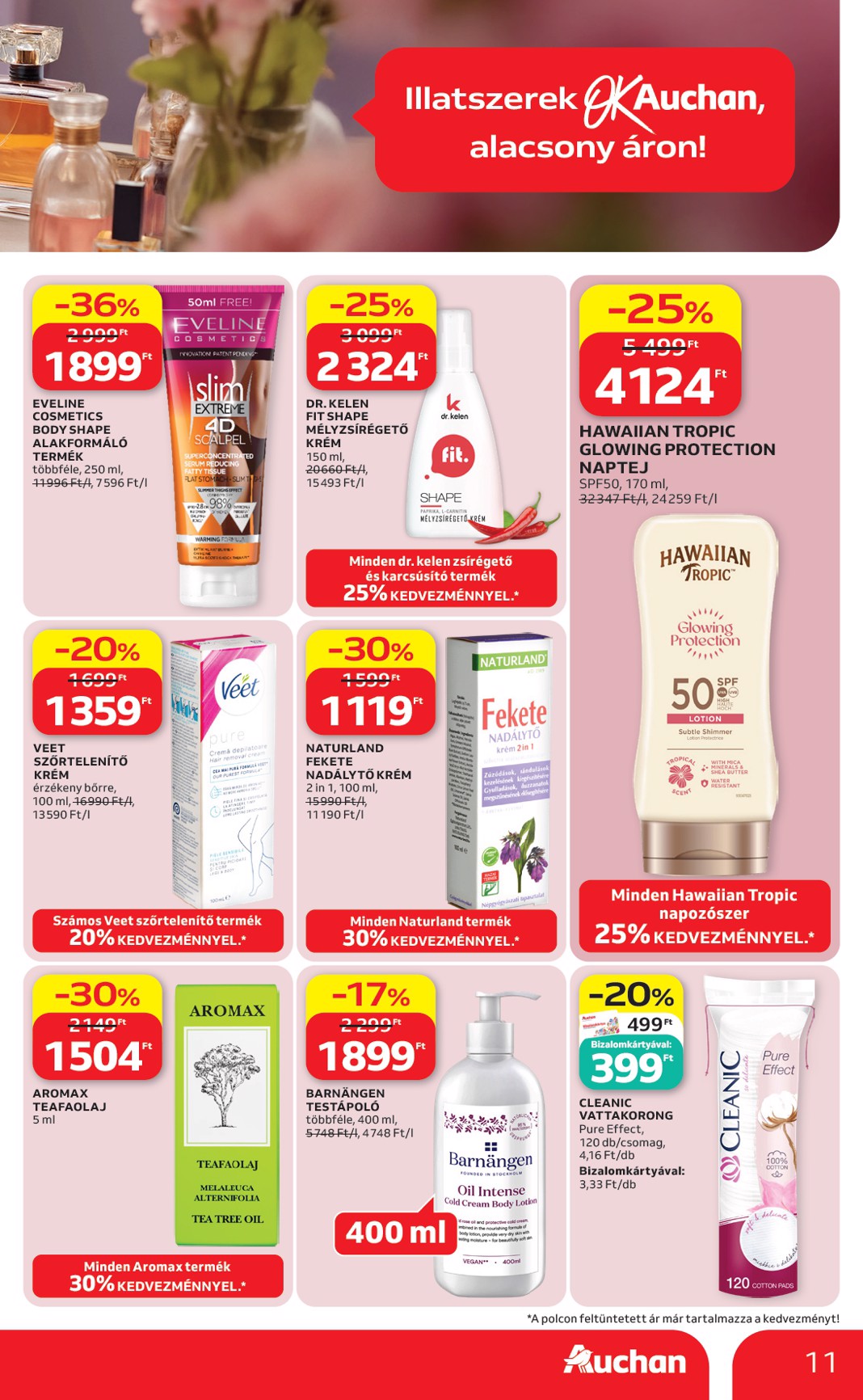 auchan - Aktuális Auchan - Drogéria ajánlataink szórólap érvényes hétfőtől 2026.05.04.-től szerdától 2026.05.20.-ig - page: 11