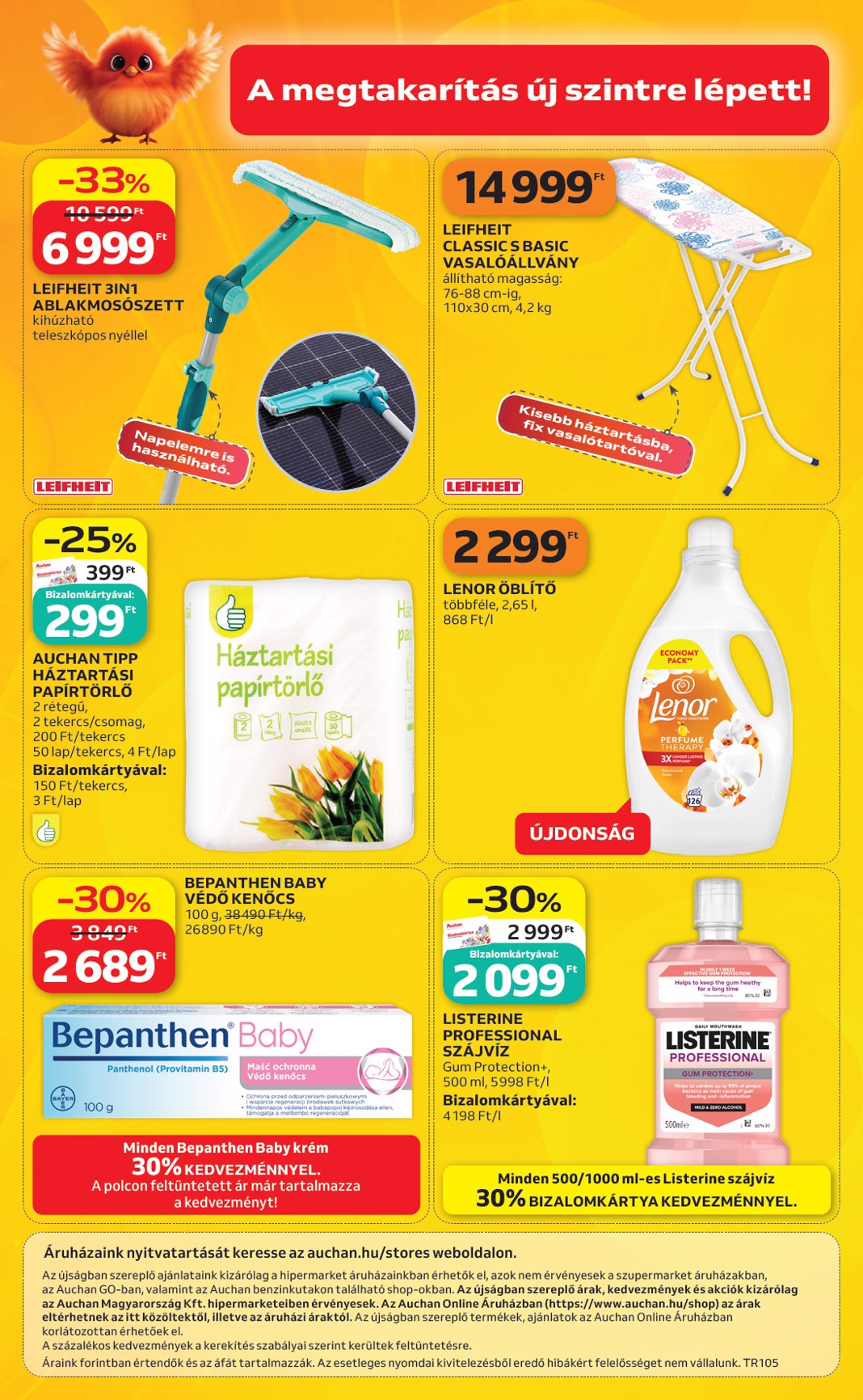 auchan - Aktuális Auchan - Drogéria ajánlataink szórólap érvényes hétfőtől 2026.05.04.-től szerdától 2026.05.20.-ig - page: 20