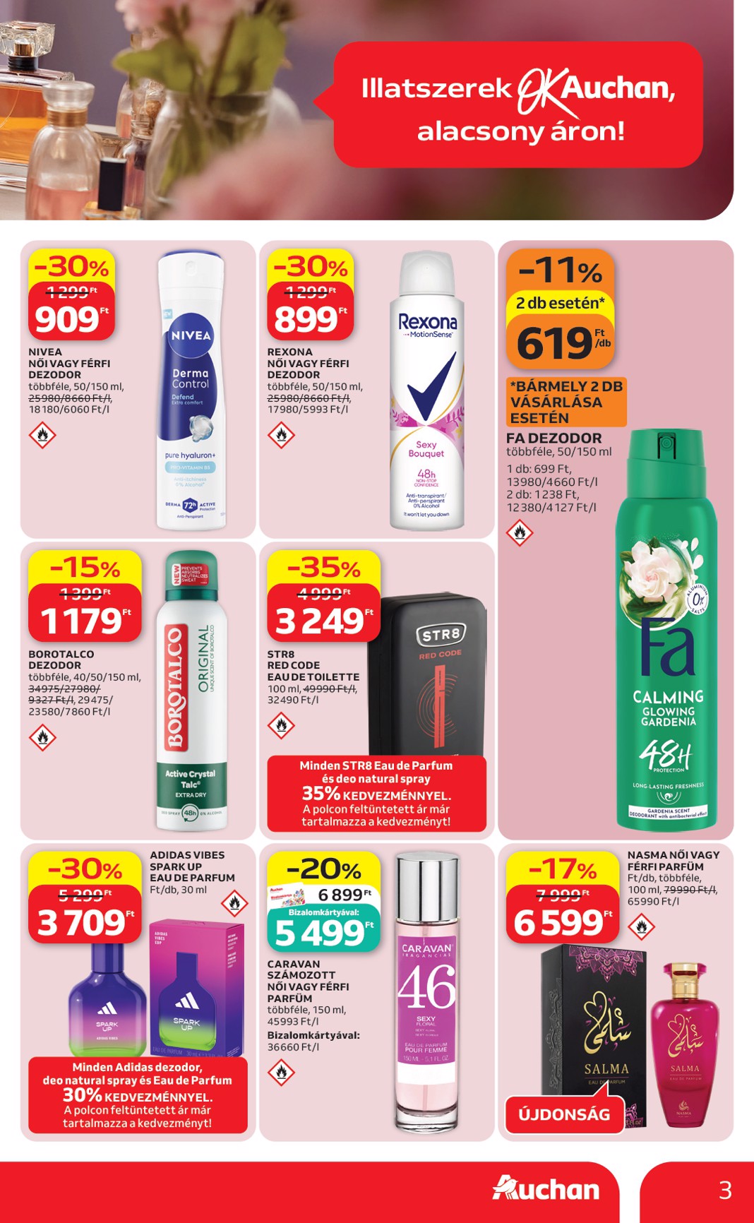 auchan - Aktuális Auchan - Drogéria ajánlataink szórólap érvényes hétfőtől 2026.05.04.-től szerdától 2026.05.20.-ig - page: 3