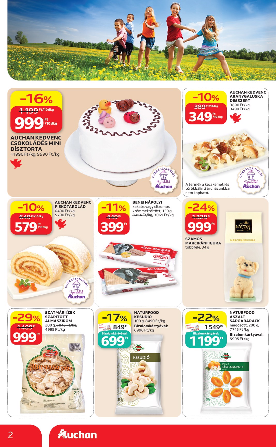auchan - Aktuális Auchan - Gyereknapi ajánlataink szórólap érvényes csütörtöktől 2026.05.14.-től szerdától 2026.05.27.-ig - page: 2