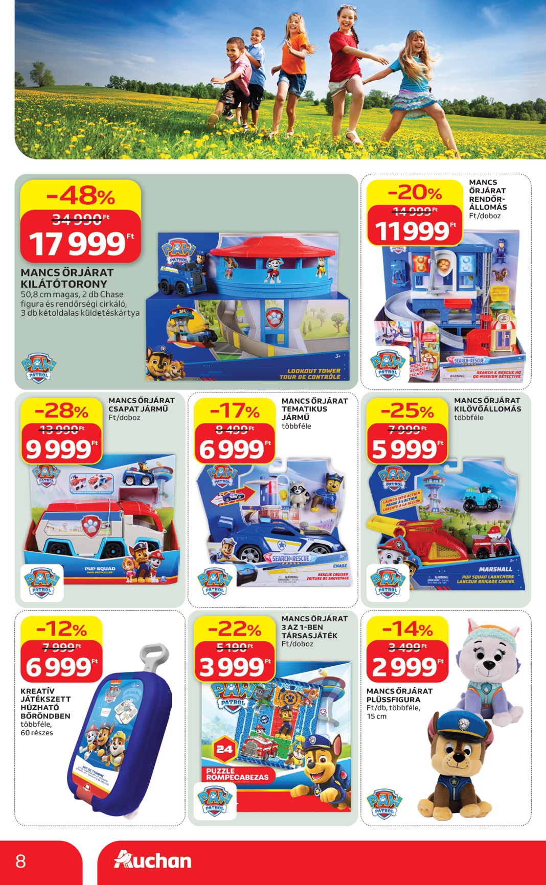 auchan - Aktuális Auchan - Gyereknapi ajánlataink szórólap érvényes csütörtöktől 2026.05.14.-től szerdától 2026.05.27.-ig - page: 8