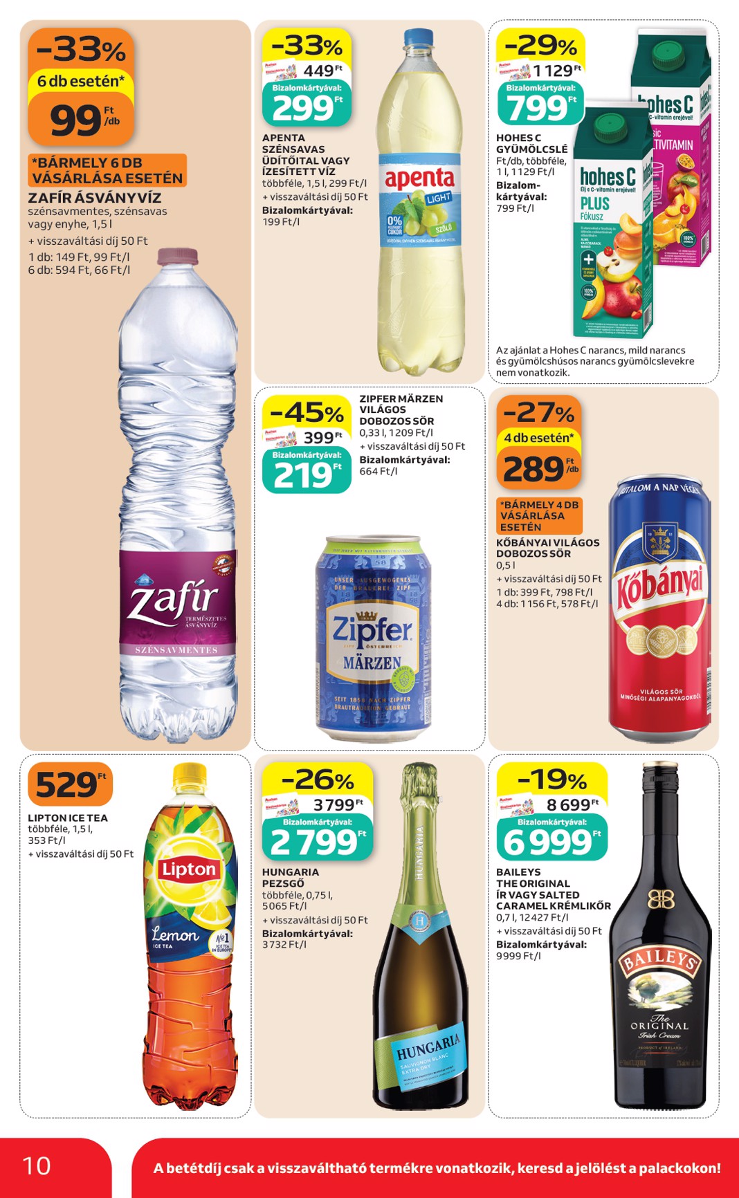 auchan - Aktuális Auchan szupermarket szórólap érvényes csütörtöktől 2026.05.14.-től szerdától 2026.05.20.-ig - page: 10