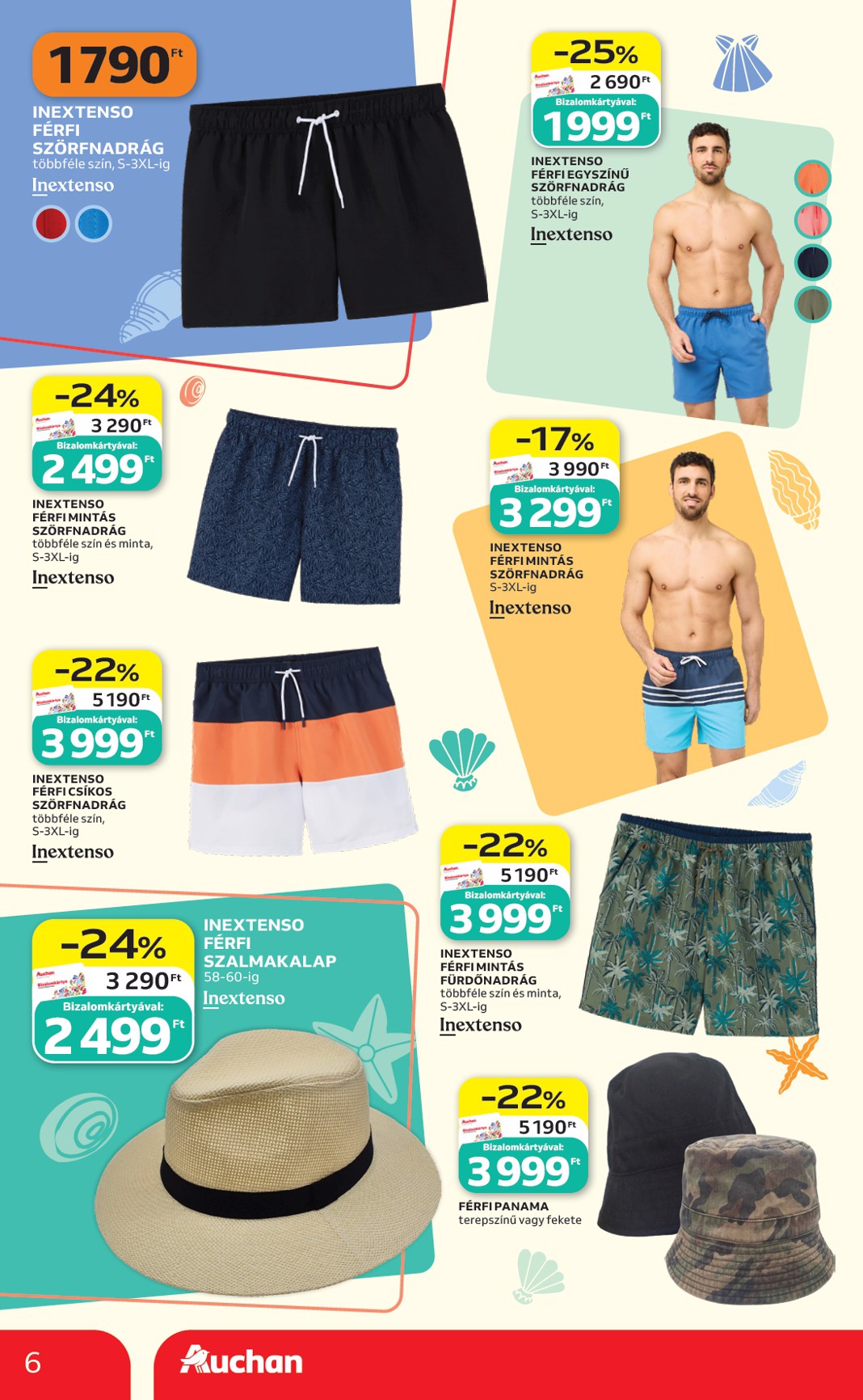 auchan - Aktuális Auchan - Induljon a starnd időszak! szórólap érvényes csütörtöktől 2026.05.14.-től szerdától 2026.05.27.-ig - page: 6
