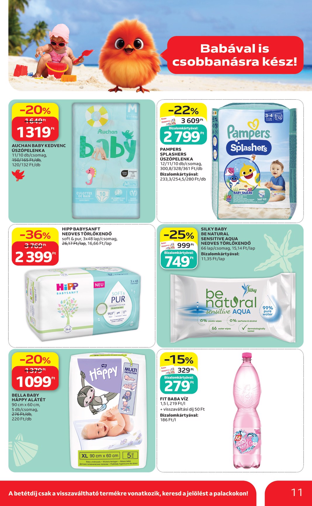 auchan - Aktuális Auchan - Induljon a starnd időszak! szórólap érvényes csütörtöktől 2026.05.14.-től szerdától 2026.05.27.-ig - page: 11