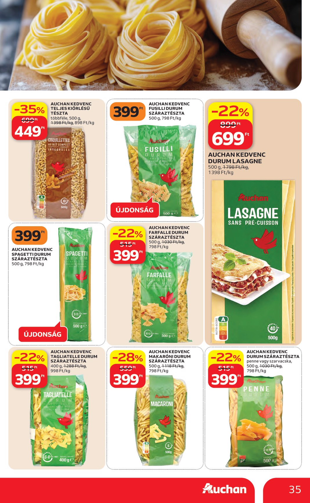 auchan - Aktuális Auchan Hipermarket szórólap érvényes csütörtöktől 2026.05.14.-től szerdától 2026.05.20.-ig - page: 35
