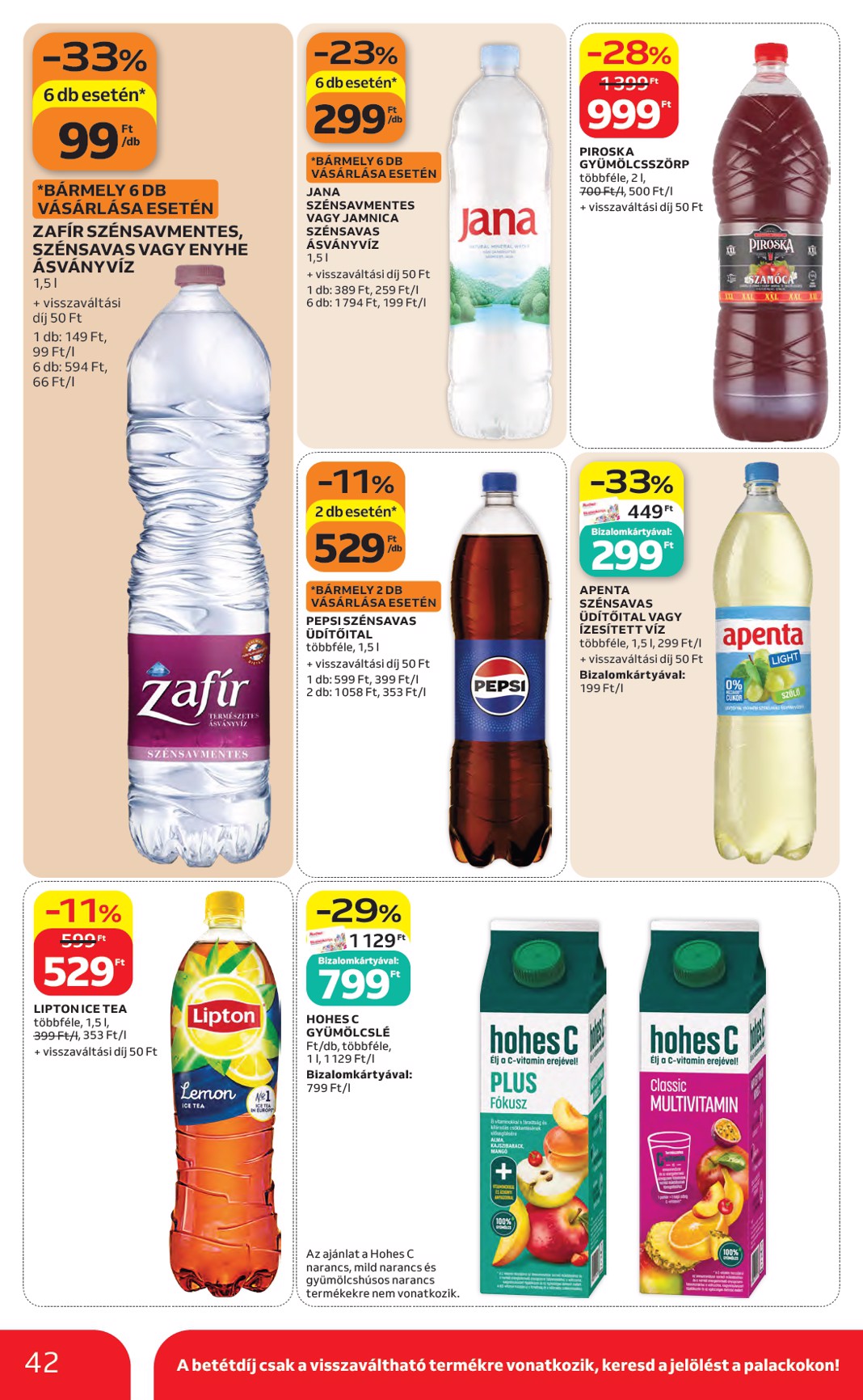 auchan - Aktuális Auchan Hipermarket szórólap érvényes csütörtöktől 2026.05.14.-től szerdától 2026.05.20.-ig - page: 42