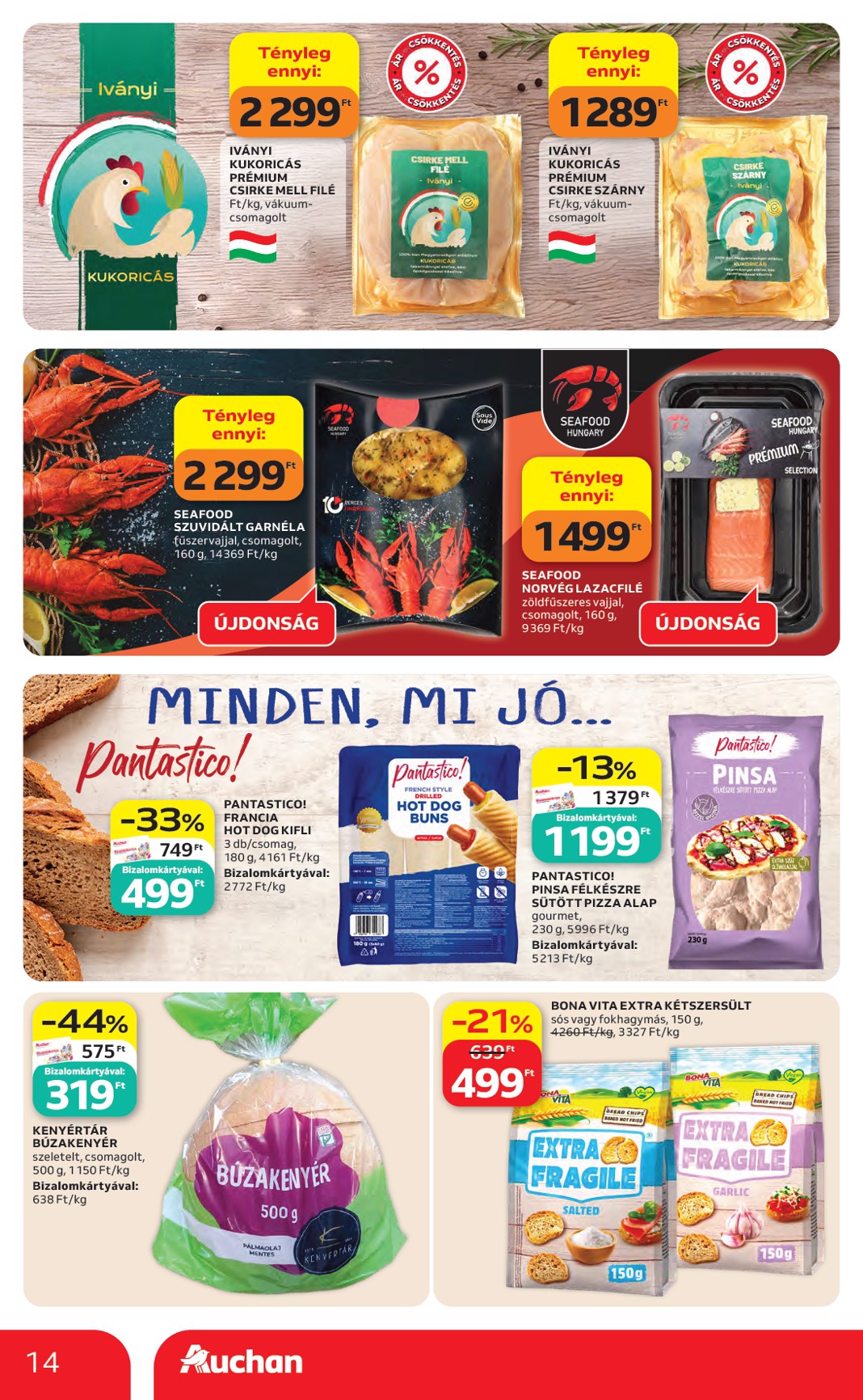 auchan - Aktuális Auchan Hipermarket szórólap érvényes csütörtöktől 2026.05.14.-től szerdától 2026.05.20.-ig - page: 14