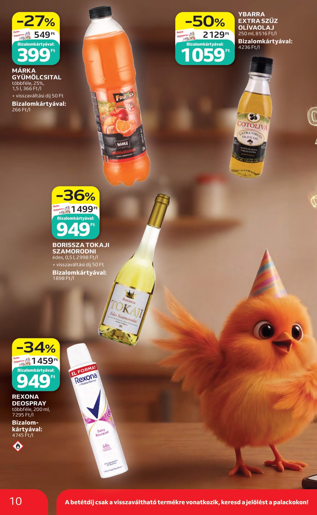 auchan - Aktuális Auchan Hipermarket szórólap érvényes csütörtöktől 2026.05.14.-től szerdától 2026.05.20.-ig - page: 10