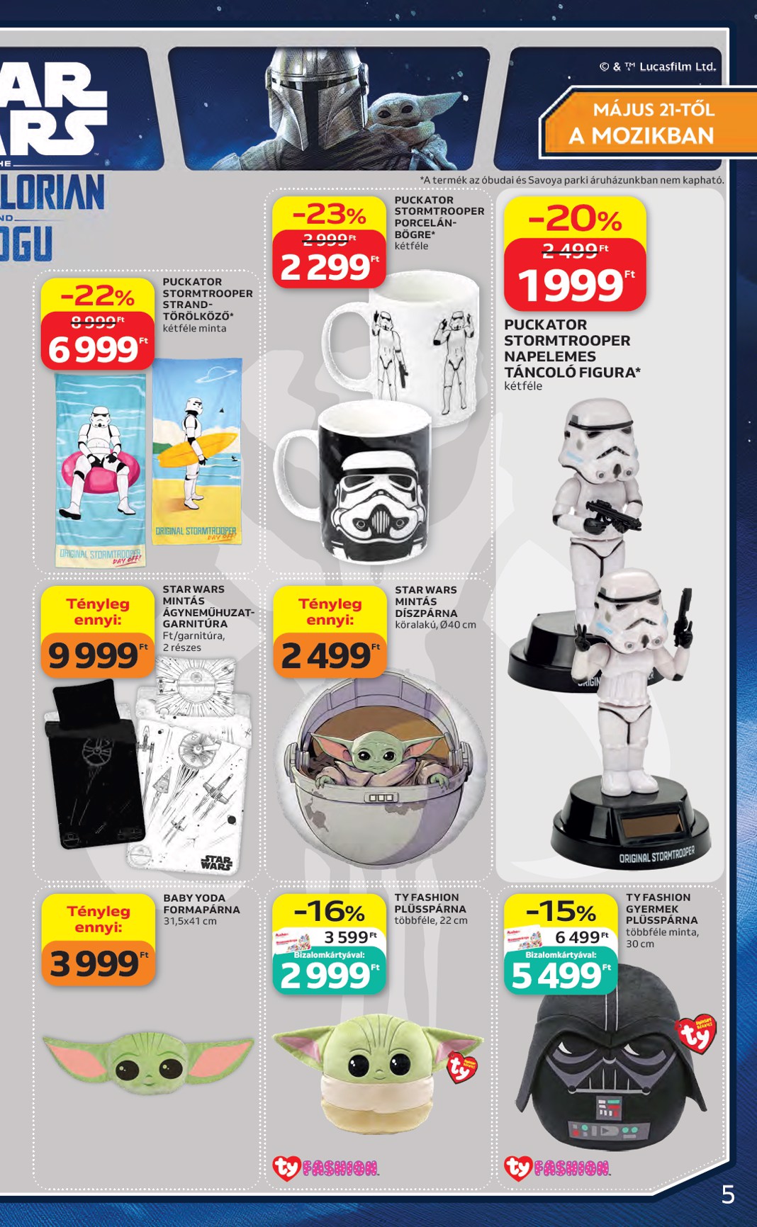 auchan - Aktuális Auchan Hipermarket szórólap érvényes csütörtöktől 2026.05.14.-től szerdától 2026.05.20.-ig - page: 5