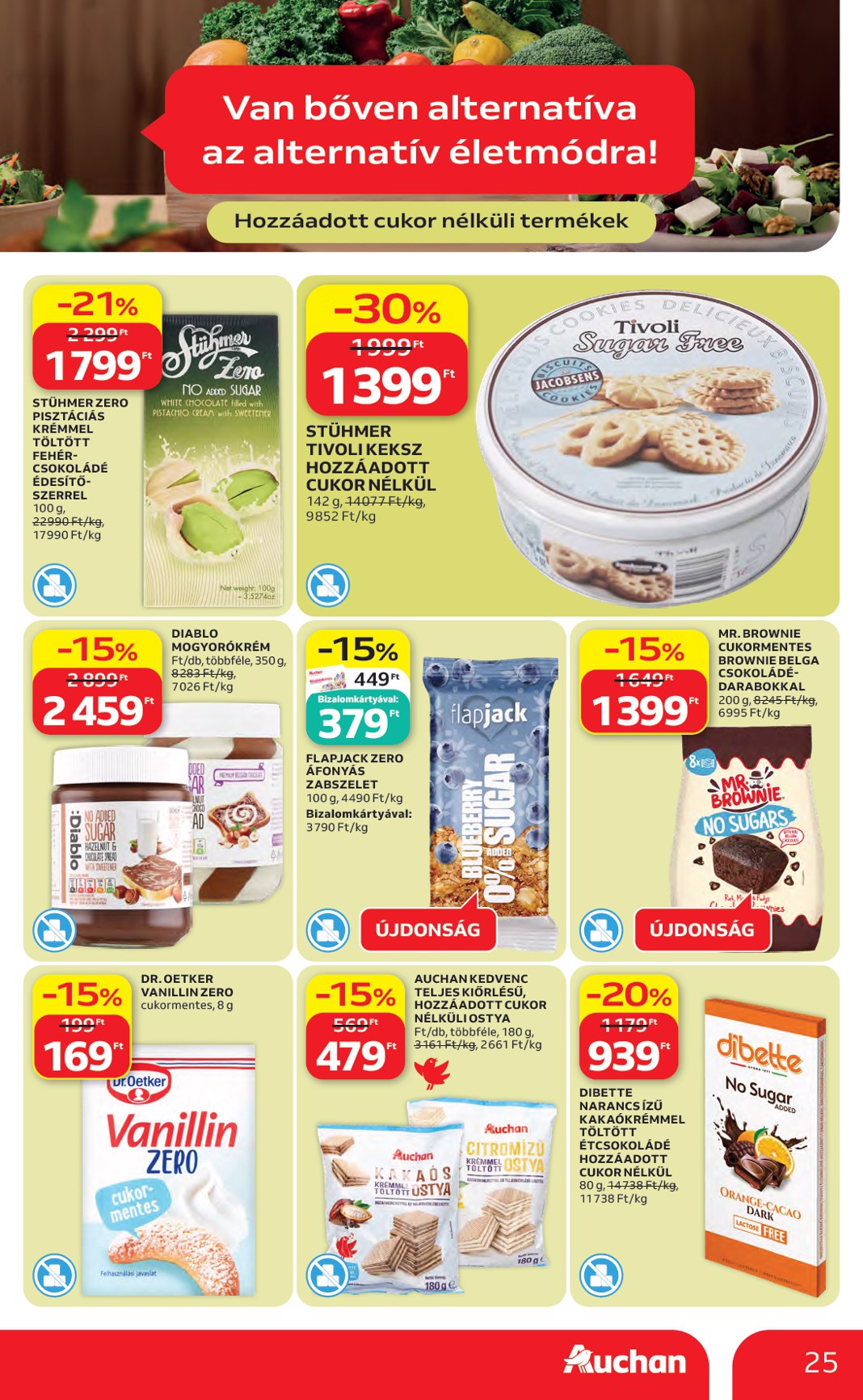 auchan - Aktuális Auchan Hipermarket szórólap érvényes csütörtöktől 2026.05.14.-től szerdától 2026.05.20.-ig - page: 25