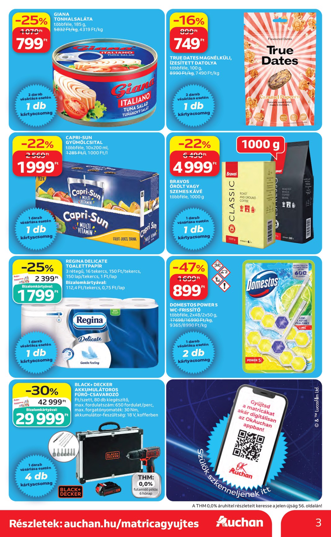auchan - Aktuális Auchan Hipermarket szórólap érvényes csütörtöktől 2026.05.14.-től szerdától 2026.05.20.-ig - page: 3
