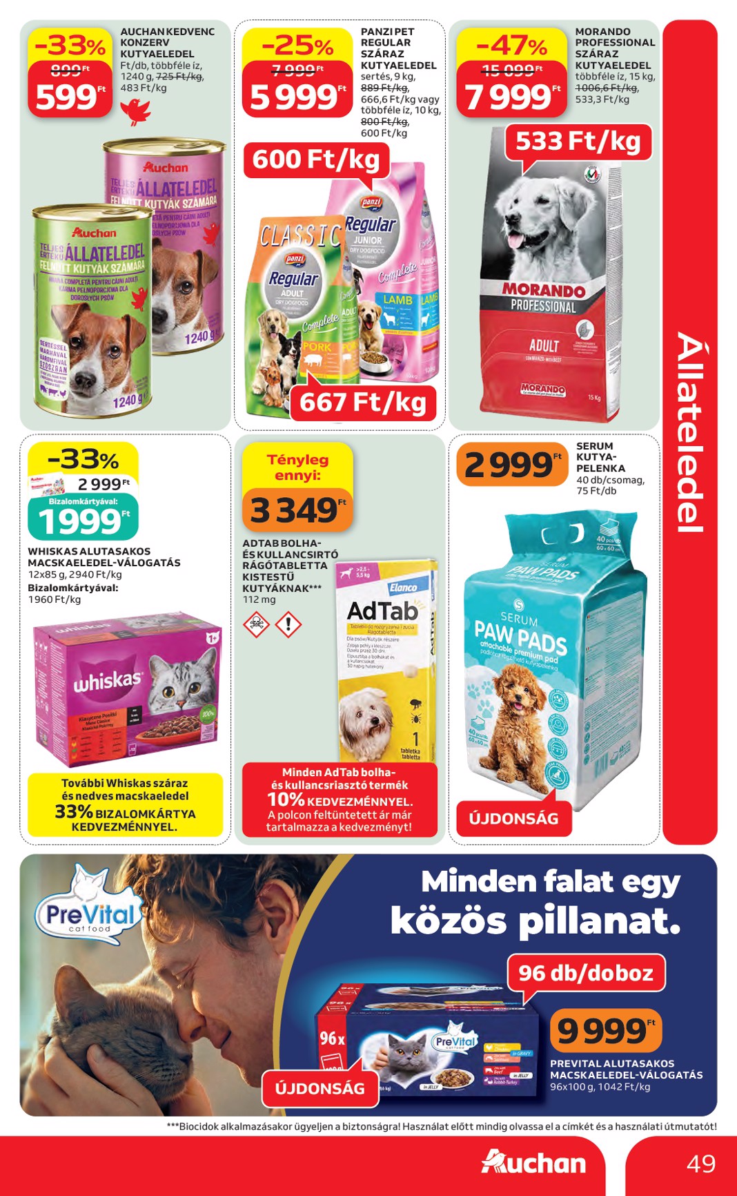 auchan - Aktuális Auchan Hipermarket szórólap érvényes csütörtöktől 2026.05.14.-től szerdától 2026.05.20.-ig - page: 49