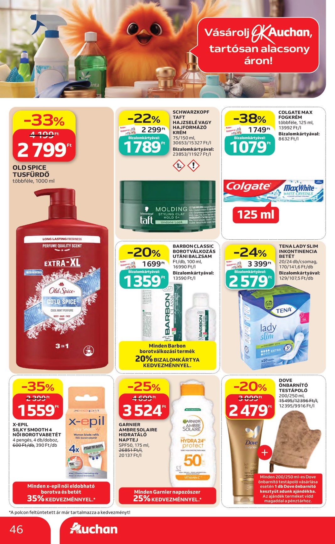 auchan - Aktuális Auchan Hipermarket szórólap érvényes csütörtöktől 2026.05.14.-től szerdától 2026.05.20.-ig - page: 46