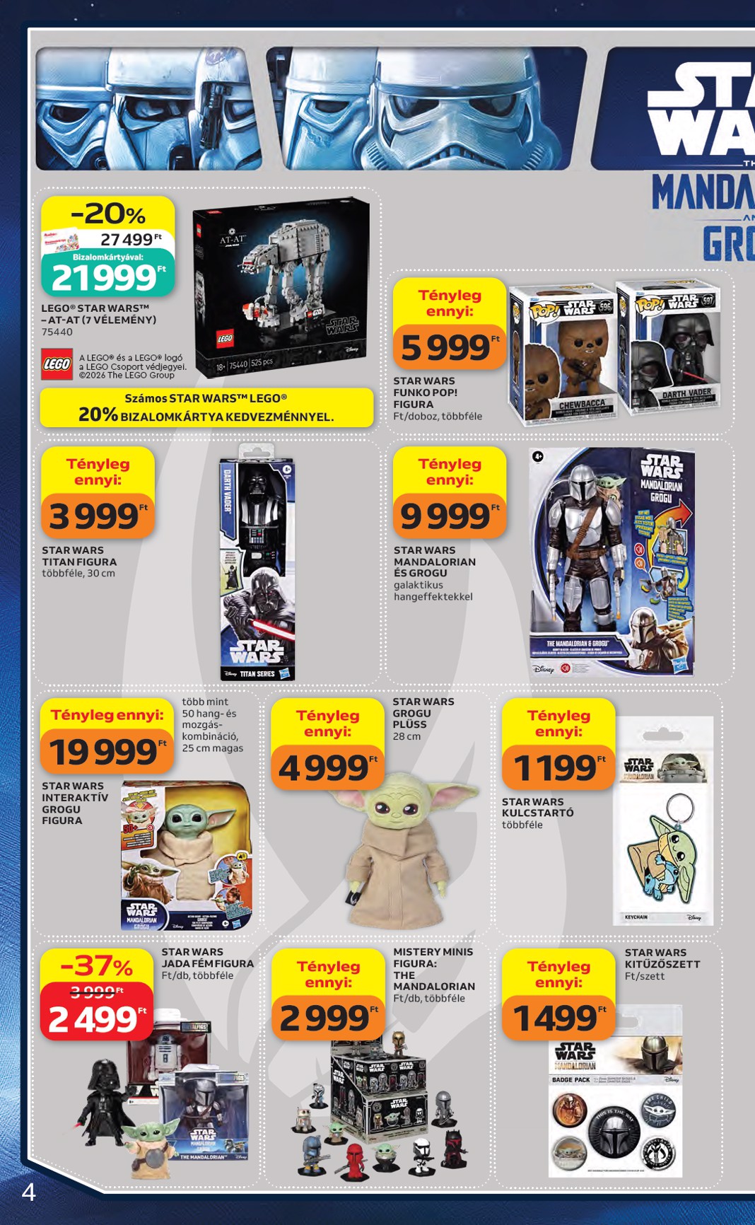 auchan - Aktuális Auchan Hipermarket szórólap érvényes csütörtöktől 2026.05.14.-től szerdától 2026.05.20.-ig - page: 4