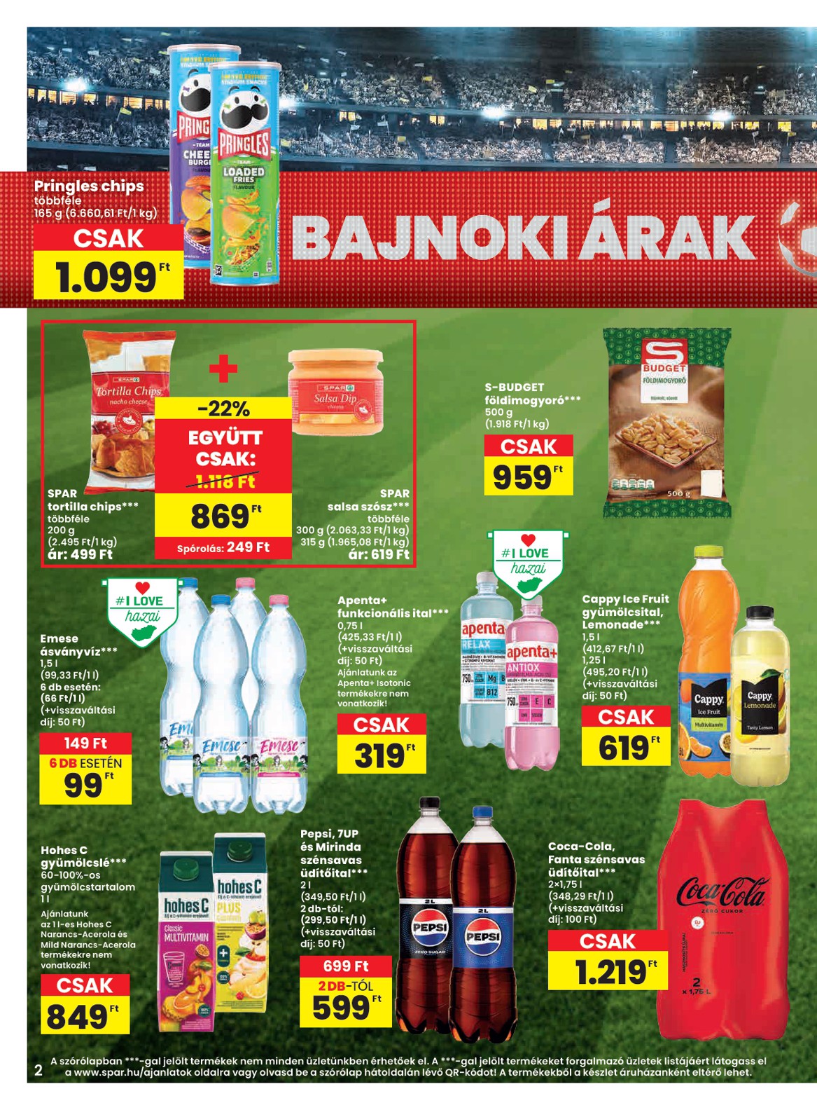 spar - SPAR hirdetmény a következő hétre csütörtöktől 2026.05.28.-tól szerdától 2026.06.03.-ig - page: 2