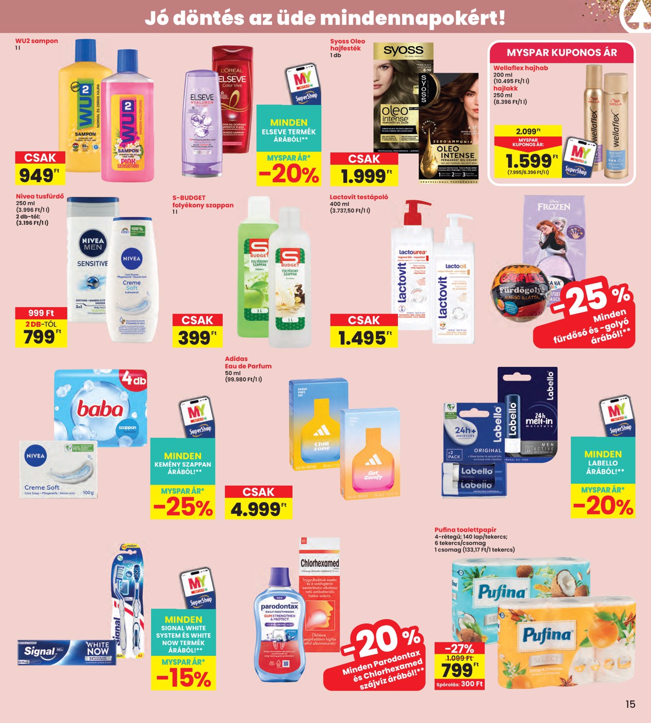 spar - SPAR - INTERSPAR szórólap hirdetmény a következő hétre csütörtöktől 2026.05.28.-tól szerdától 2026.06.03.-ig - page: 15