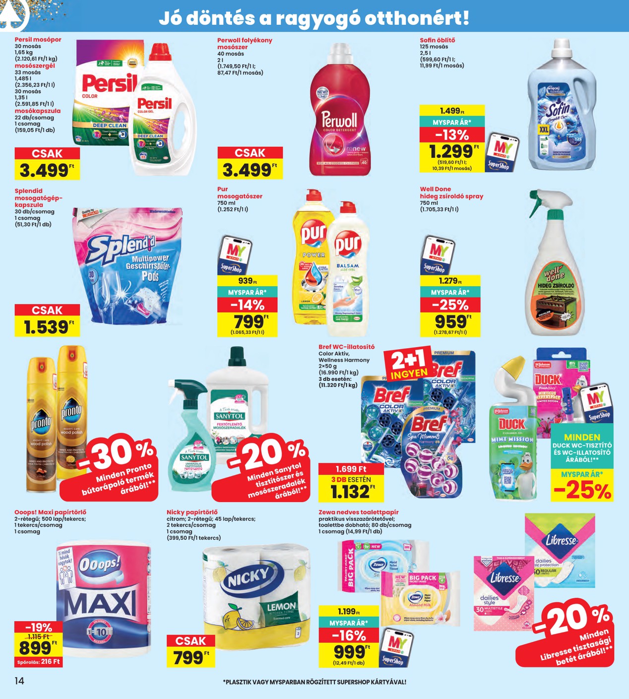 spar - SPAR - INTERSPAR szórólap hirdetmény a következő hétre csütörtöktől 2026.05.28.-tól szerdától 2026.06.03.-ig - page: 14