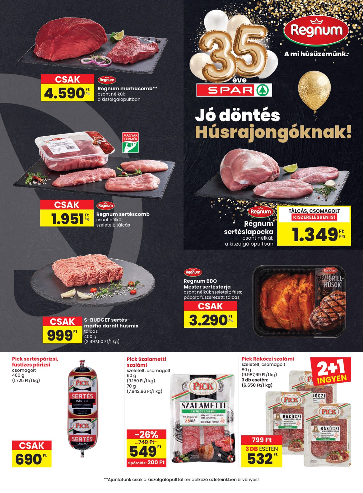spar - Aktuális SPAR szórólap érvényes csütörtöktől 2026.05.28.-től szerdától 2026.06.03.-ig - page: 15