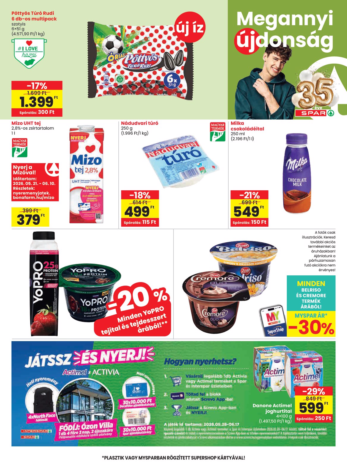 spar - Aktuális SPAR szórólap érvényes csütörtöktől 2026.05.28.-től szerdától 2026.06.03.-ig - page: 23