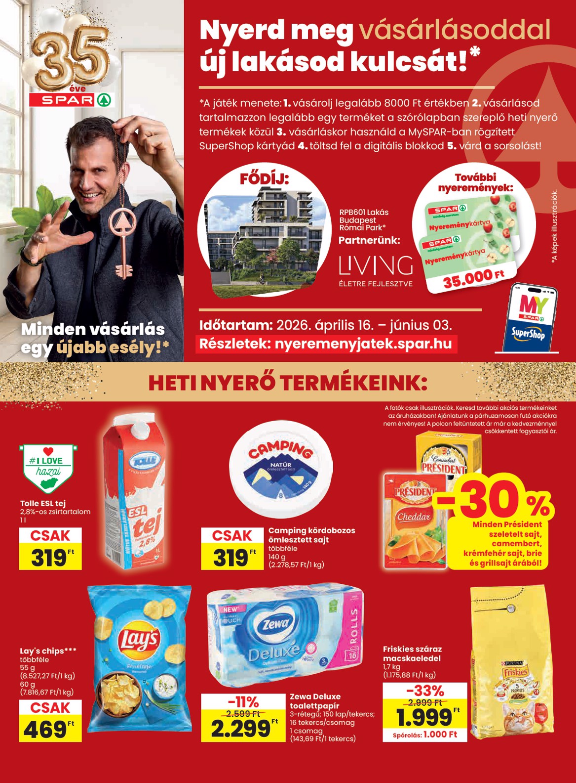 spar - Aktuális SPAR szórólap érvényes csütörtöktől 2026.05.28.-től szerdától 2026.06.03.-ig - page: 39