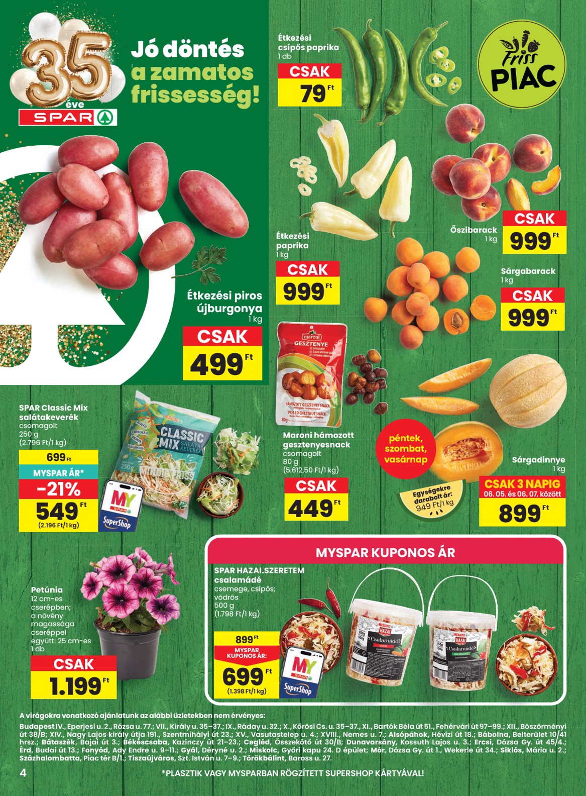 spar - SPAR hirdetmény a következő hétre csütörtöktől 2026.06.04.-tól szerdától 2026.06.10.-ig - page: 4