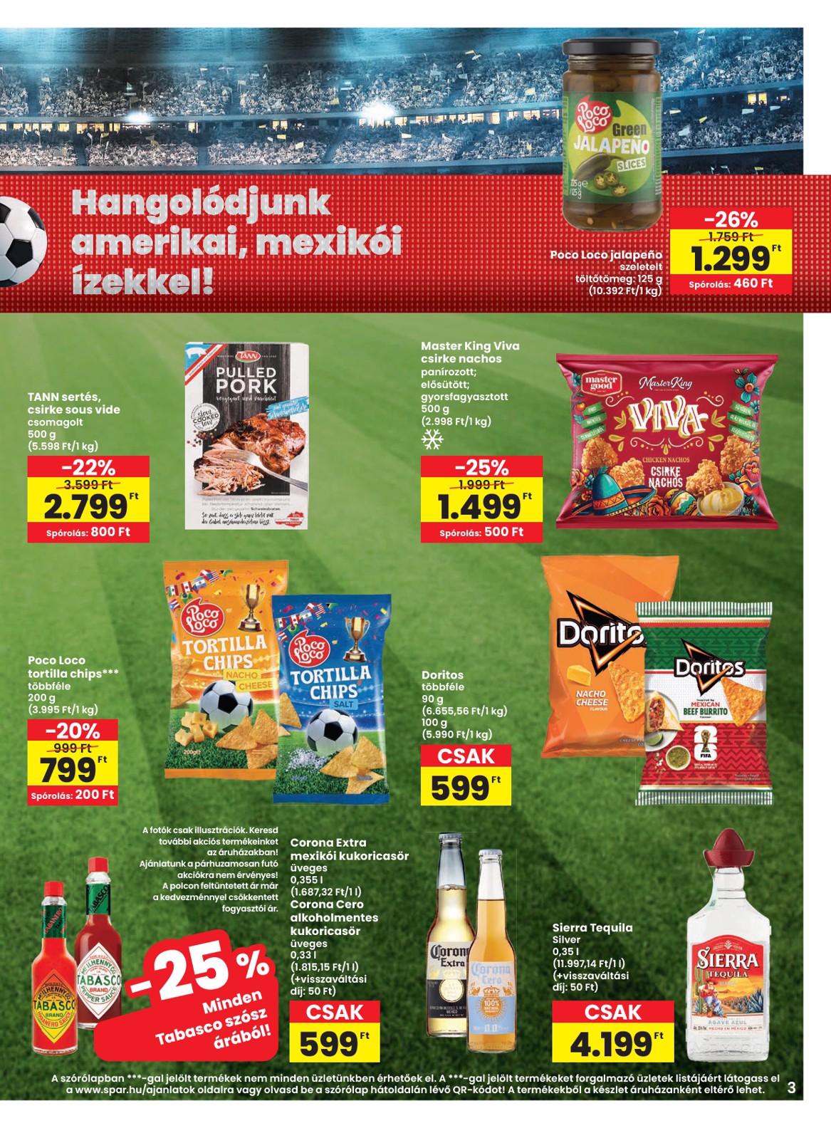 spar - SPAR hirdetmény a következő hétre csütörtöktől 2026.06.04.-tól szerdától 2026.06.10.-ig - page: 3