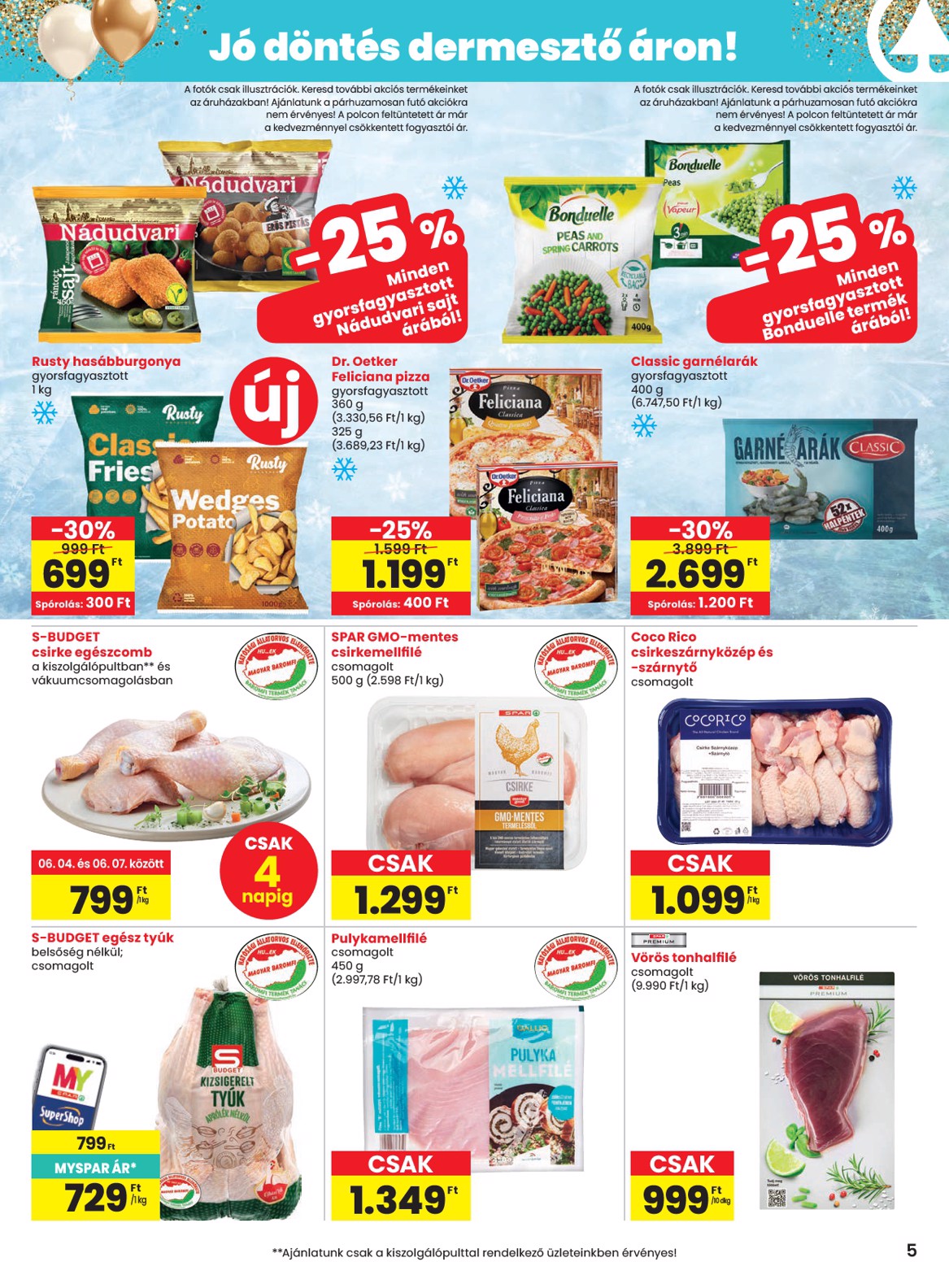 spar - SPAR hirdetmény a következő hétre csütörtöktől 2026.06.04.-tól szerdától 2026.06.10.-ig - page: 5