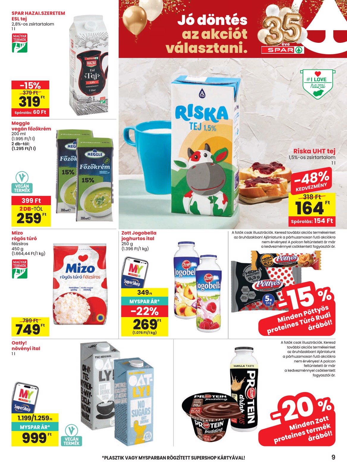 spar - SPAR hirdetmény a következő hétre csütörtöktől 2026.06.04.-tól szerdától 2026.06.10.-ig - page: 9