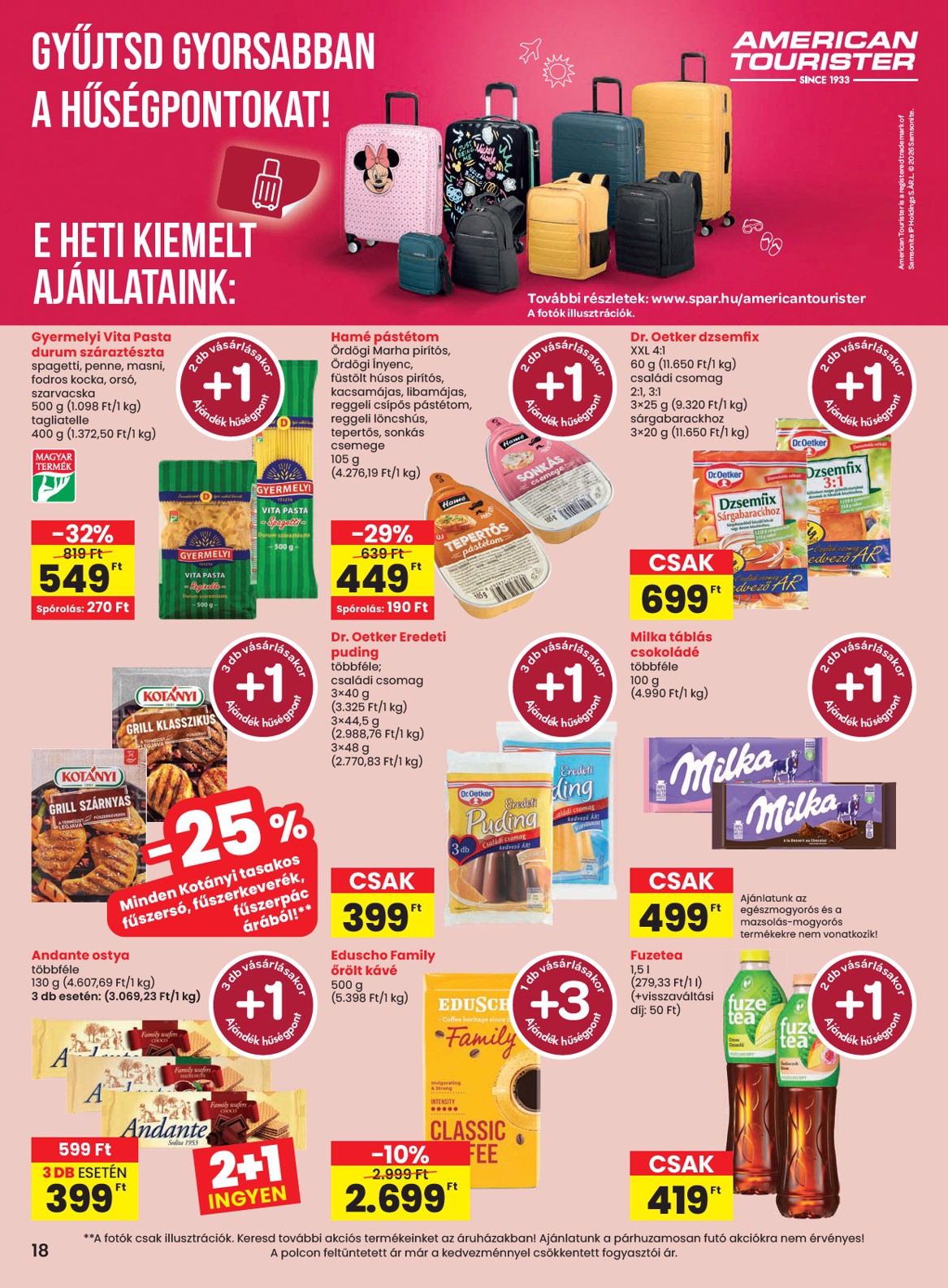 spar - SPAR hirdetmény a következő hétre csütörtöktől 2026.06.04.-tól szerdától 2026.06.10.-ig - page: 18