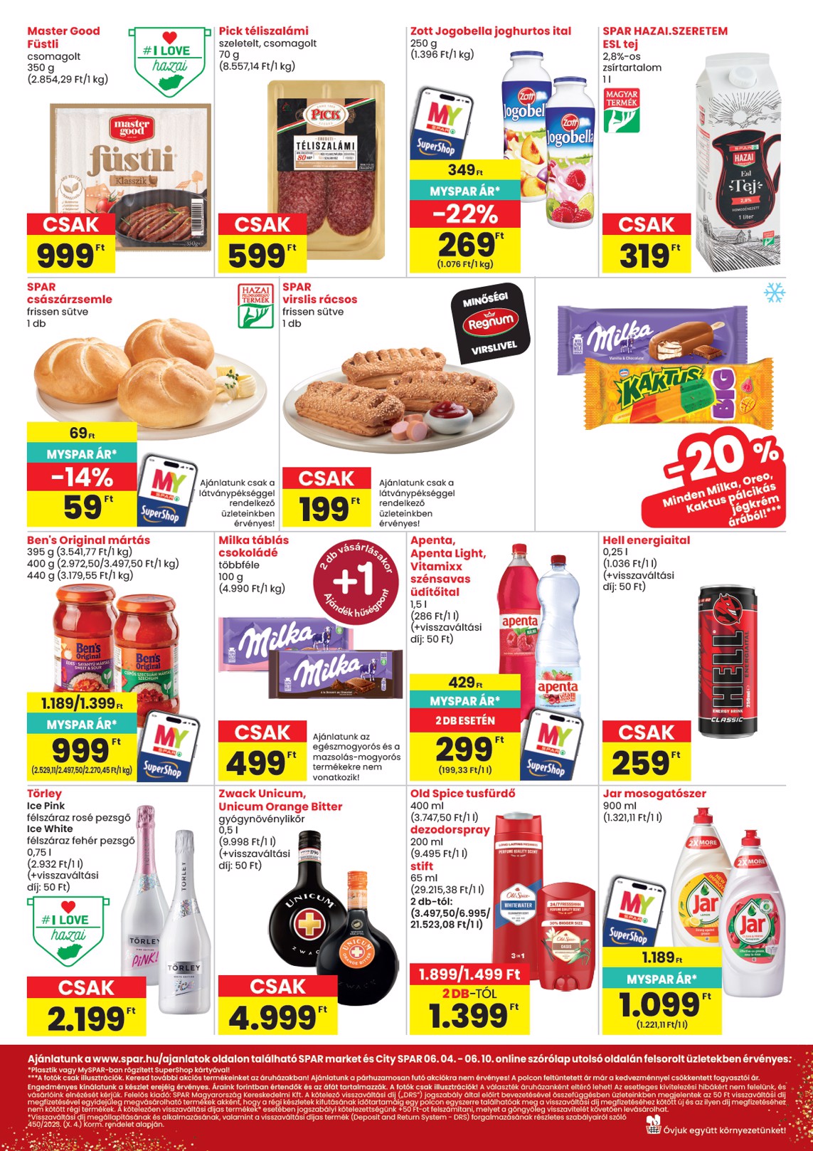 spar - SPAR - Market, City hirdetmény a következő hétre csütörtöktől 2026.06.04.-tól szerdától 2026.06.10.-ig - page: 2
