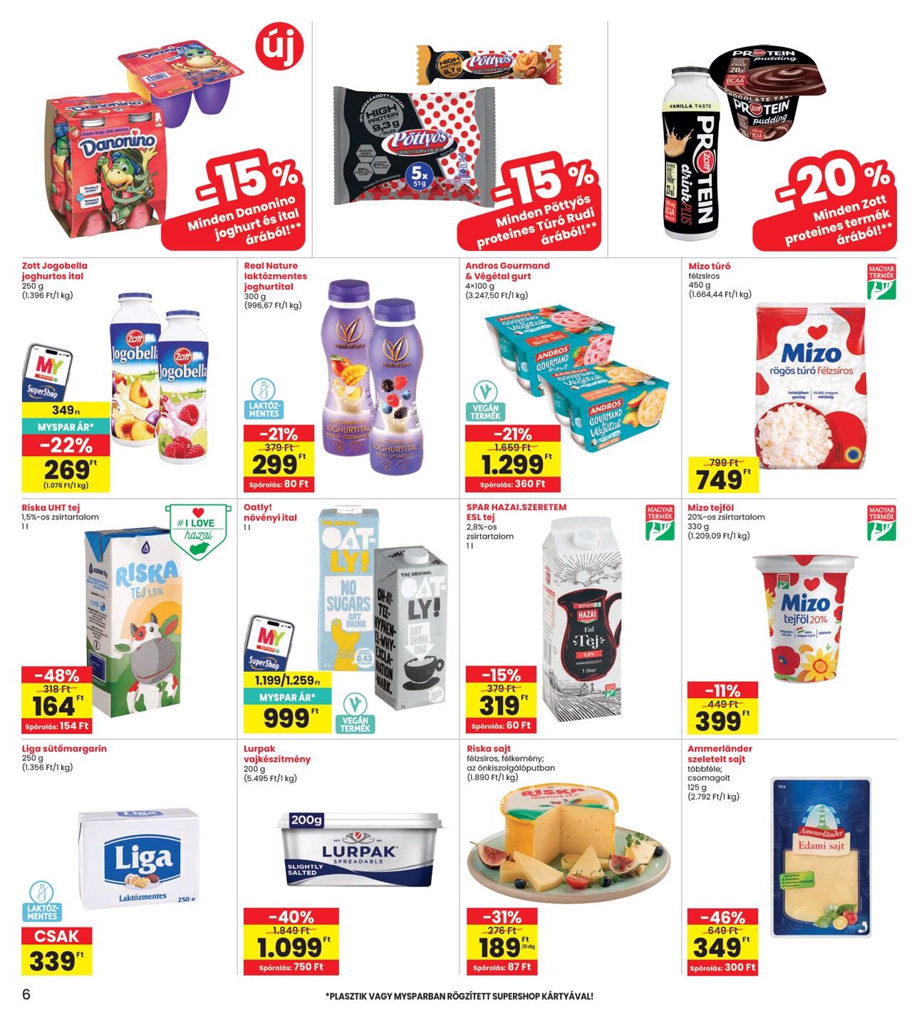 spar - INTERSPAR hirdetmény a következő hétre csütörtöktől 2026.06.04.-tól szerdától 2026.06.10.-ig - page: 6