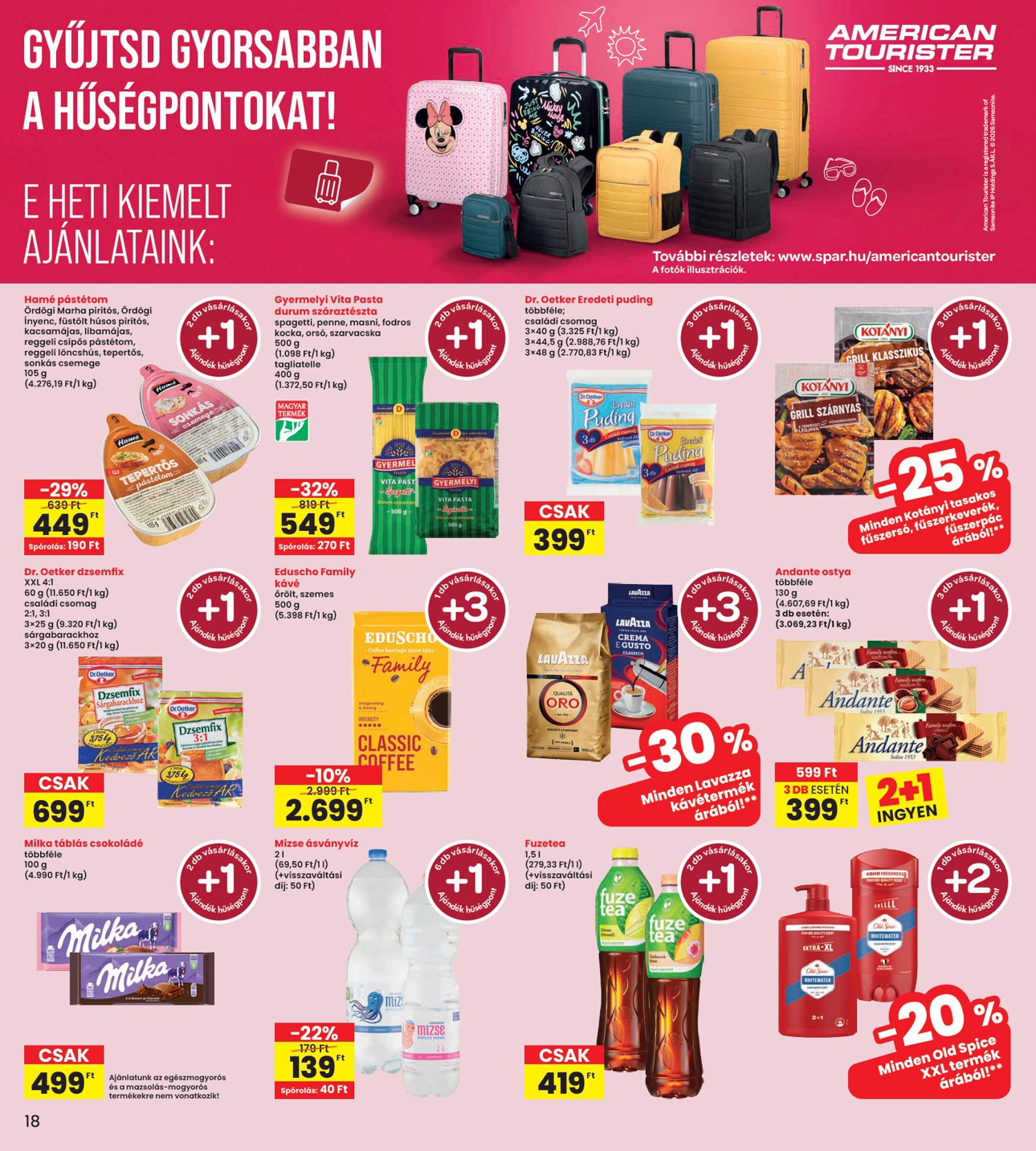 spar - INTERSPAR hirdetmény a következő hétre csütörtöktől 2026.06.04.-tól szerdától 2026.06.10.-ig - page: 18