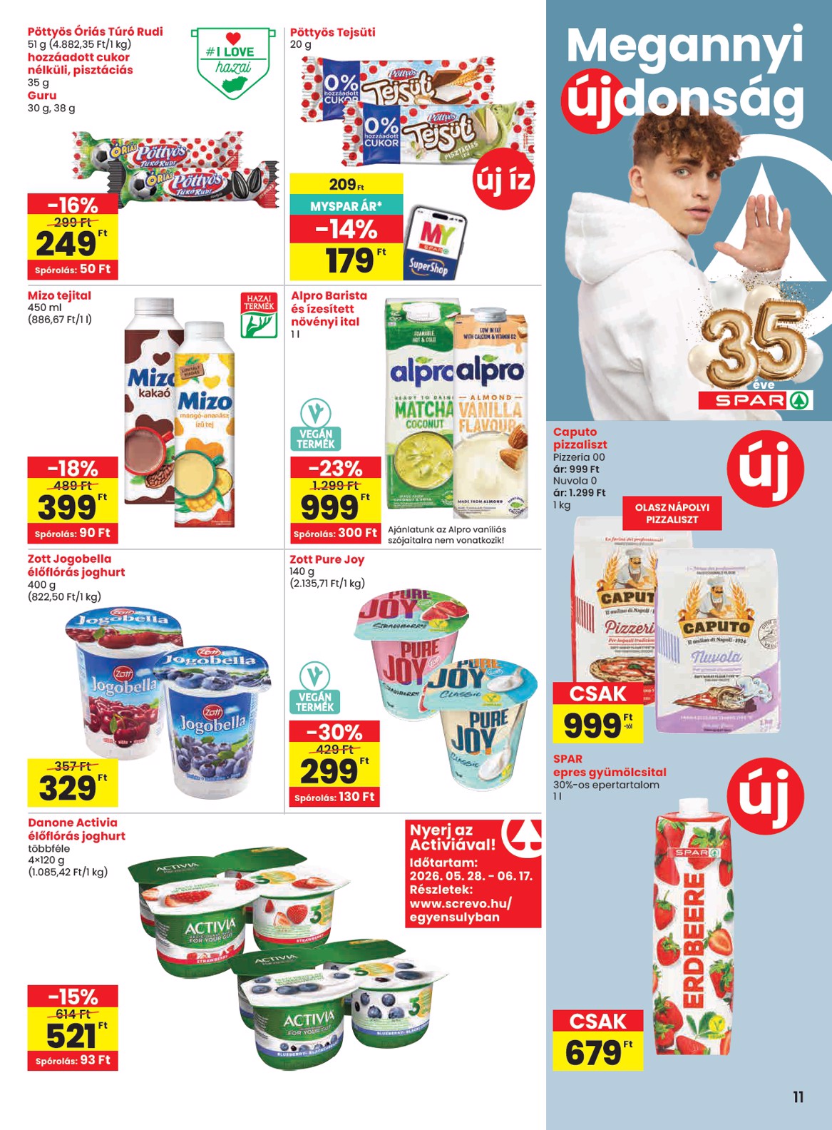 spar - SPAR hirdetmény a következő hétre csütörtöktől 2026.06.11.-tól szerdától 2026.06.17.-ig - page: 11