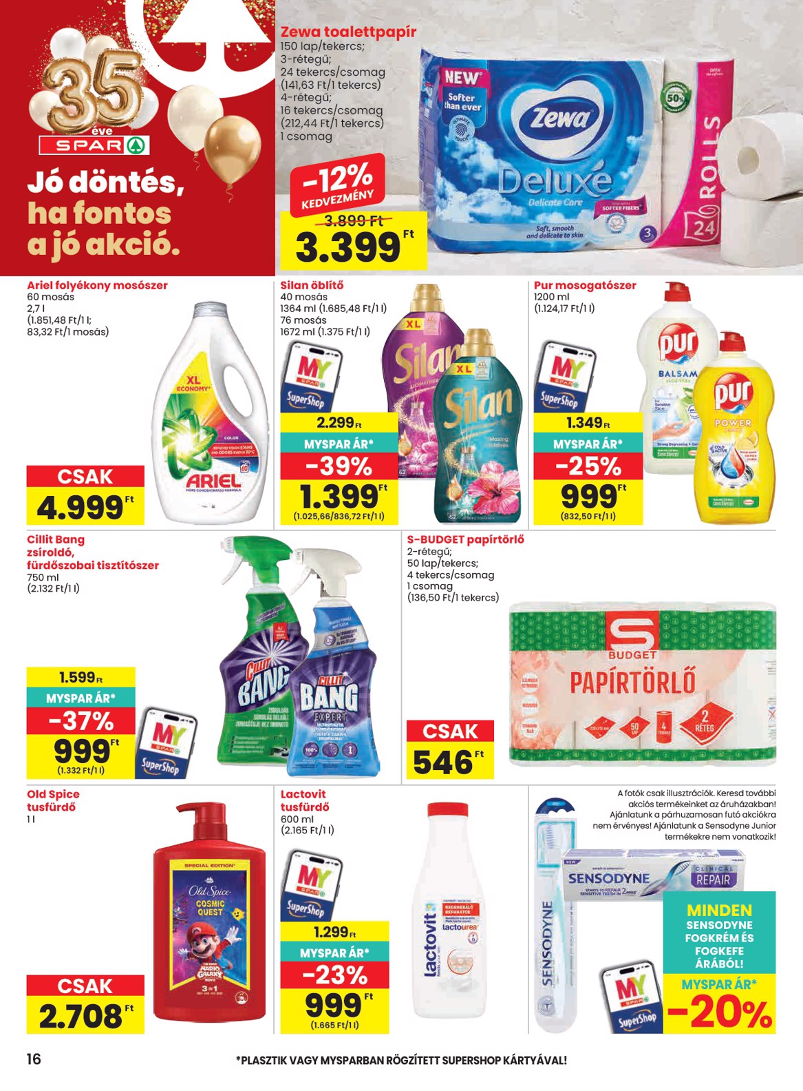 spar - SPAR hirdetmény a következő hétre csütörtöktől 2026.06.11.-tól szerdától 2026.06.17.-ig - page: 16