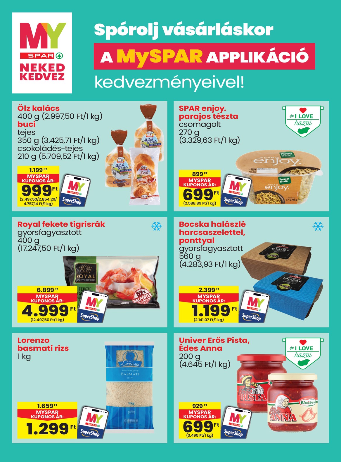 spar - Aktuális SPAR szórólap érvényes csütörtöktől 2026.06.11.-től szerdától 2026.06.17.-ig - page: 22