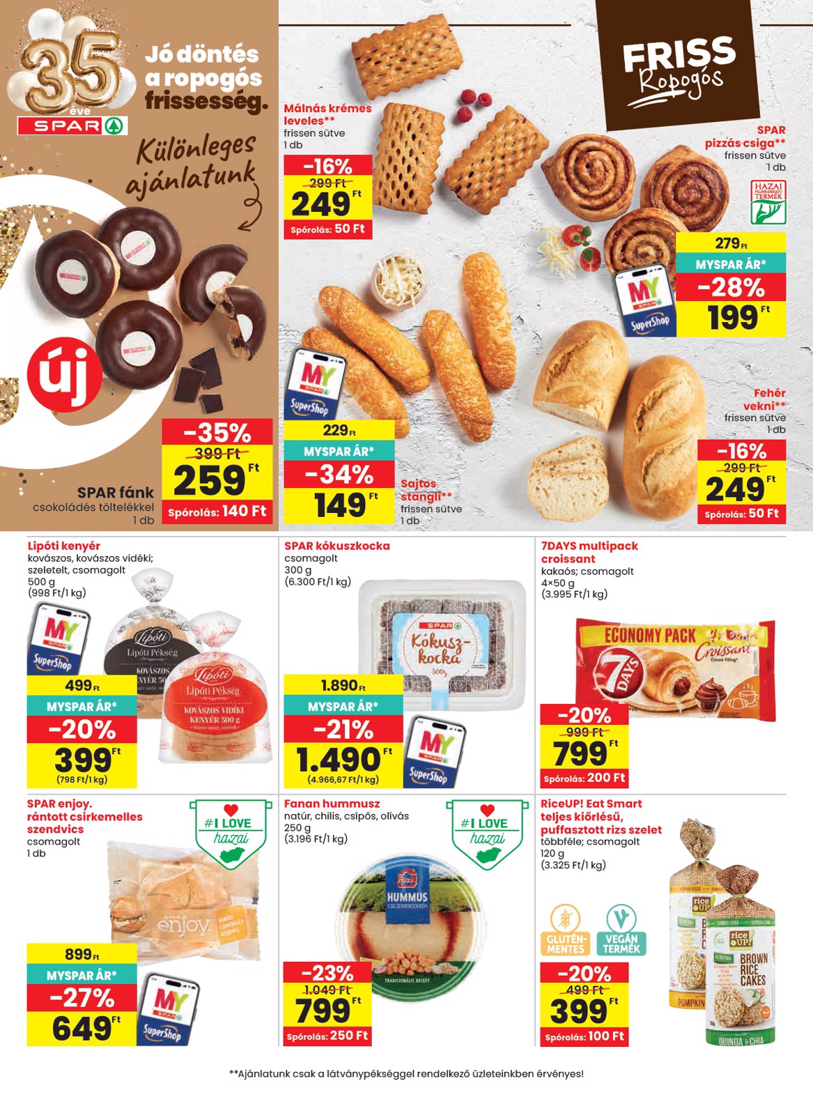 spar - Aktuális SPAR szórólap érvényes csütörtöktől 2026.06.11.-től szerdától 2026.06.17.-ig - page: 29