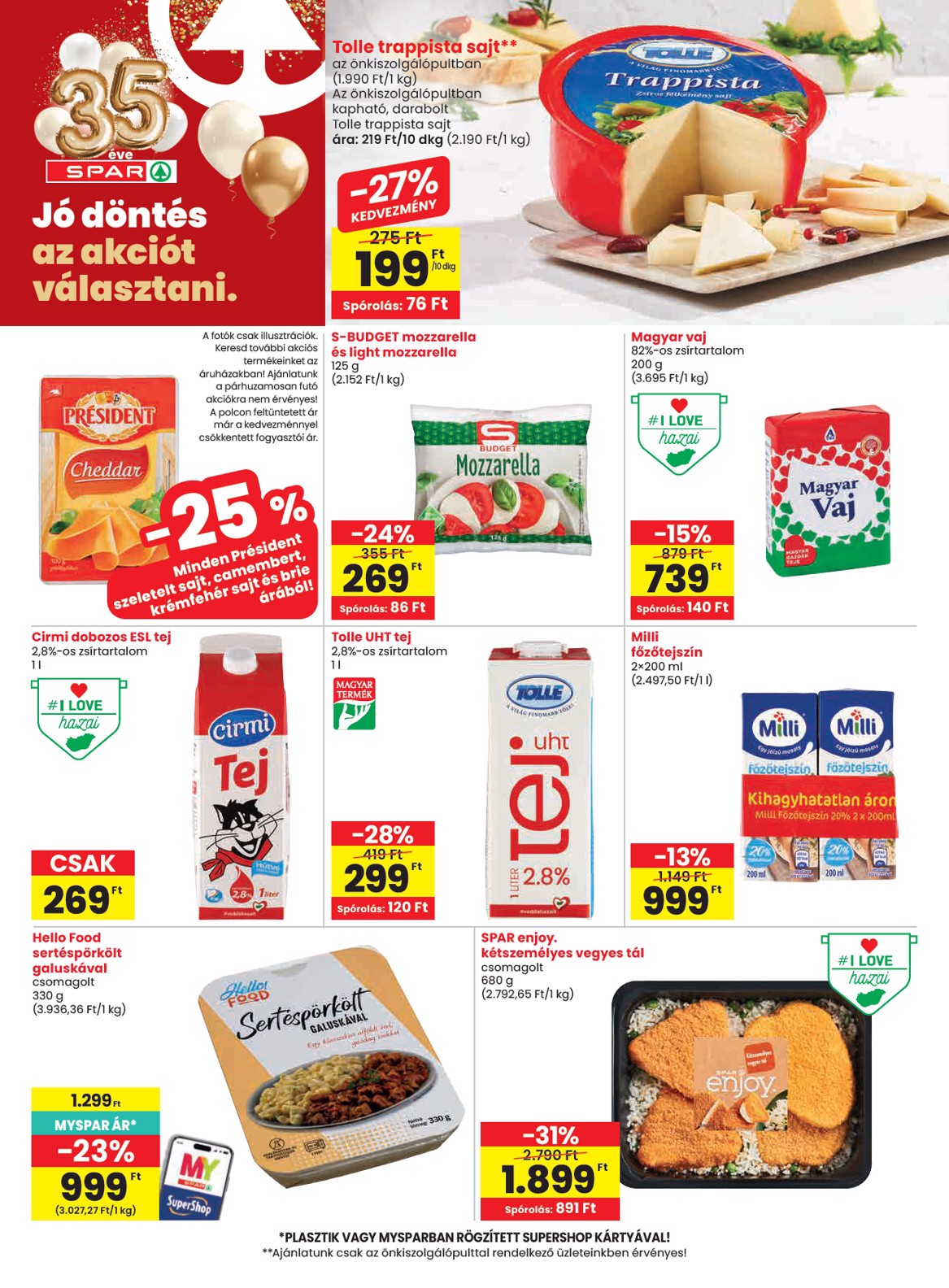 spar - Aktuális SPAR szórólap érvényes csütörtöktől 2026.06.11.-től szerdától 2026.06.17.-ig - page: 26