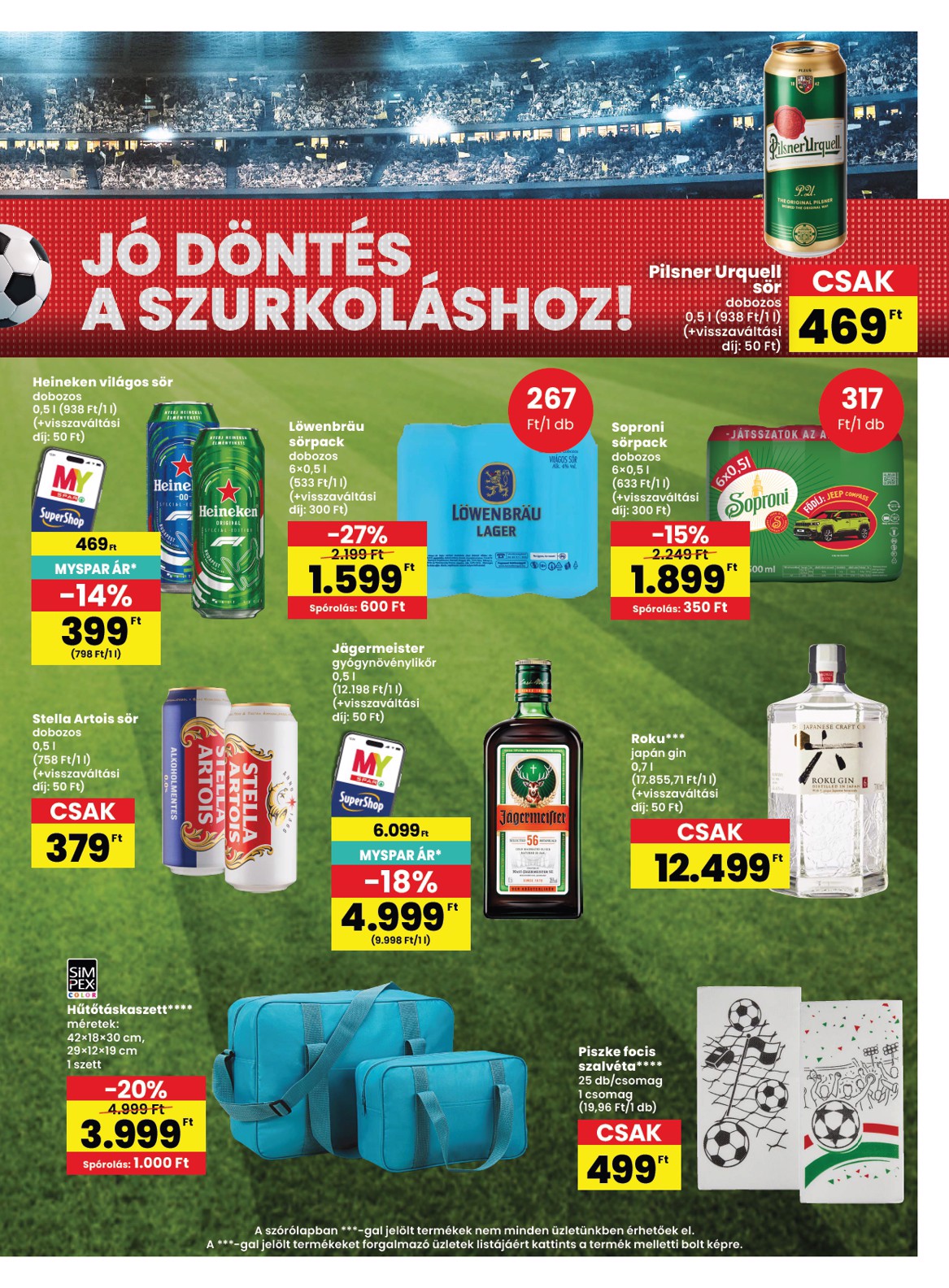 spar - Aktuális SPAR szórólap érvényes csütörtöktől 2026.06.11.-től szerdától 2026.06.17.-ig - page: 7