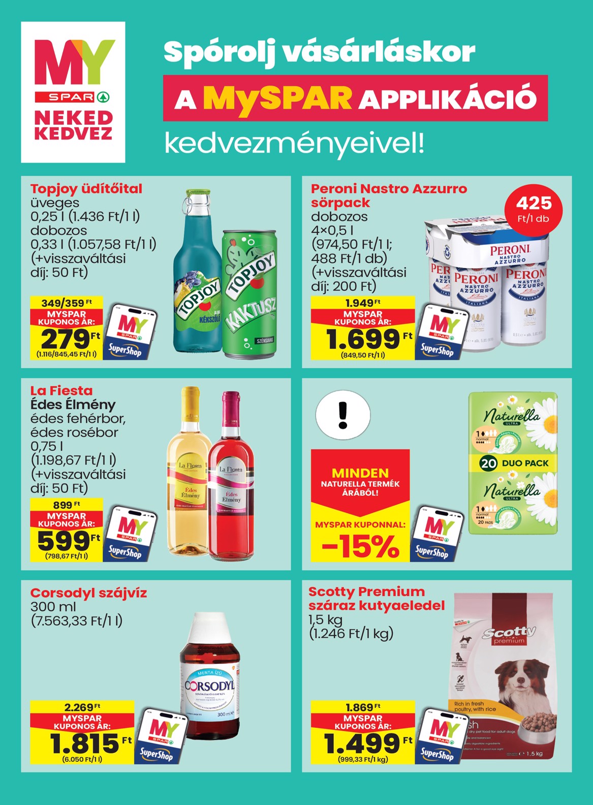 spar - Aktuális SPAR szórólap érvényes csütörtöktől 2026.06.11.-től szerdától 2026.06.17.-ig - page: 24