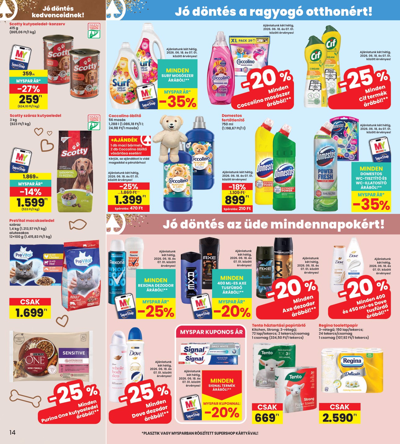 spar - INTERSPAR hirdetmény a következő hétre csütörtöktől 2026.06.18.-tól szerdától 2026.06.24.-ig - page: 14