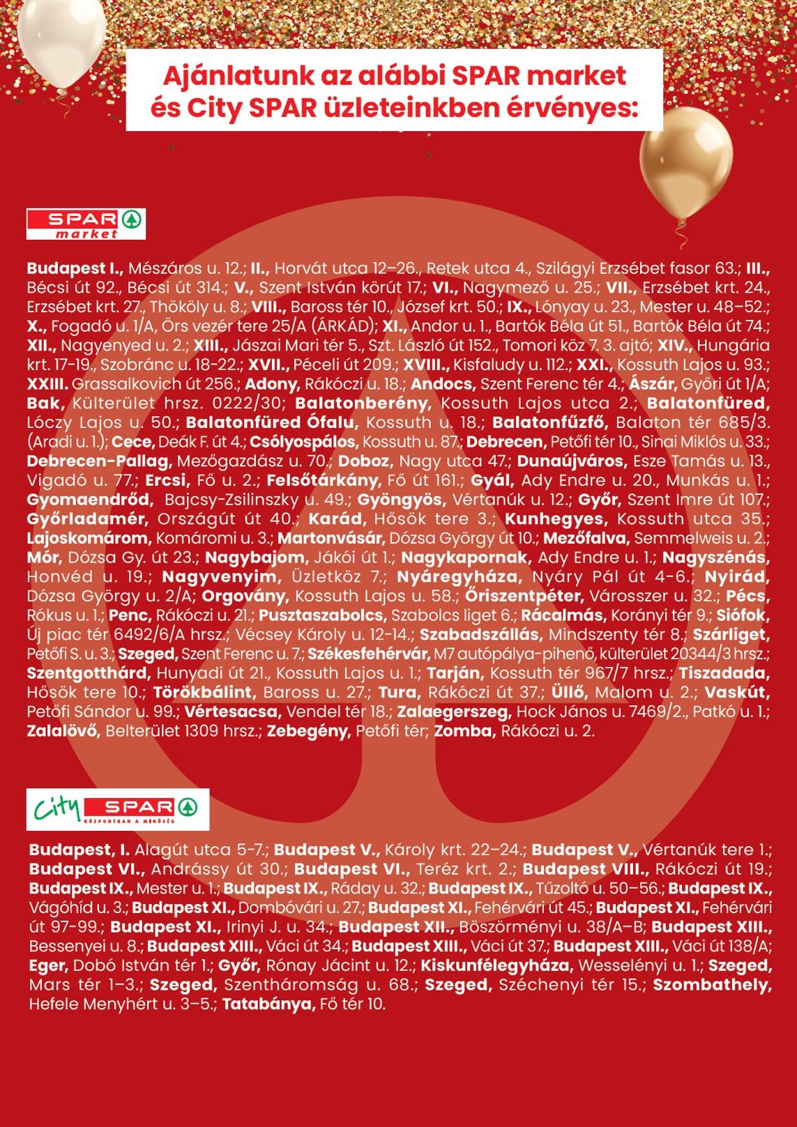spar - SPAR market - City SPAR hirdetmény a következő hétre csütörtöktől 2026.06.25.-tól szerdától 2026.07.01.-ig - page: 3