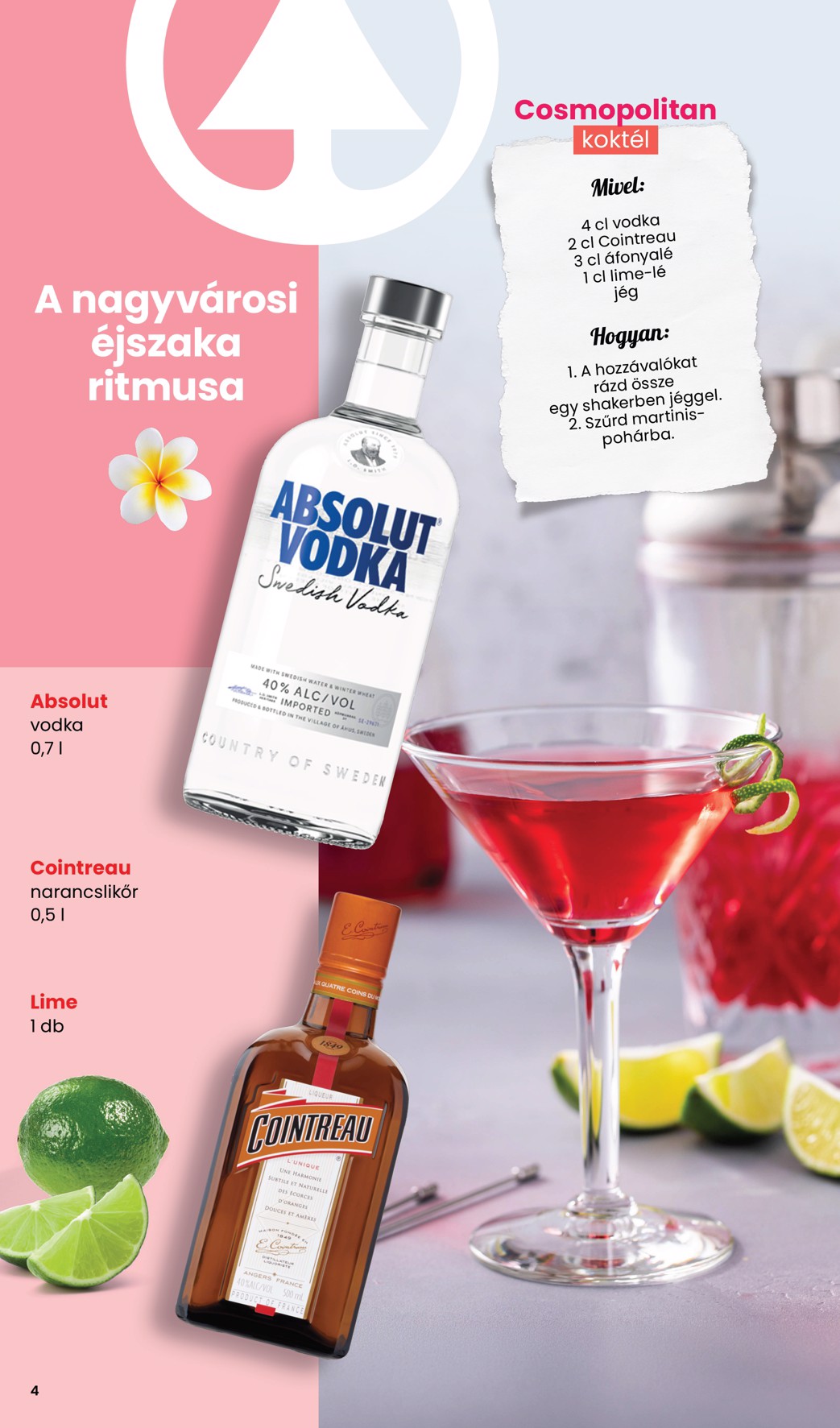 spar - Aktuális SPAR - Koktél katalógus szórólap érvényes csütörtöktől 2026.06.25.-től keddtől 2026.06.30.-ig - page: 4